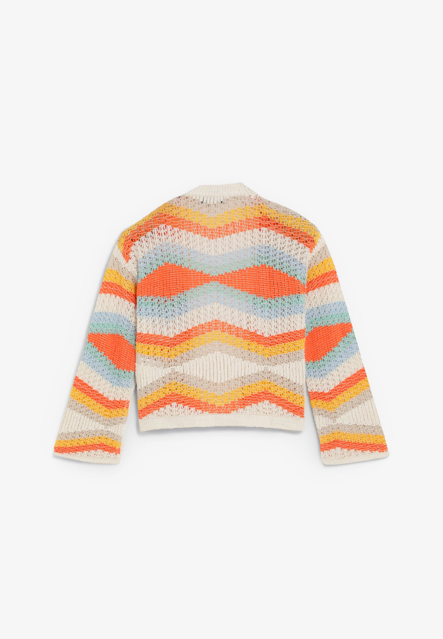 CÁRDIGAN CROCHET MULTICOLOR