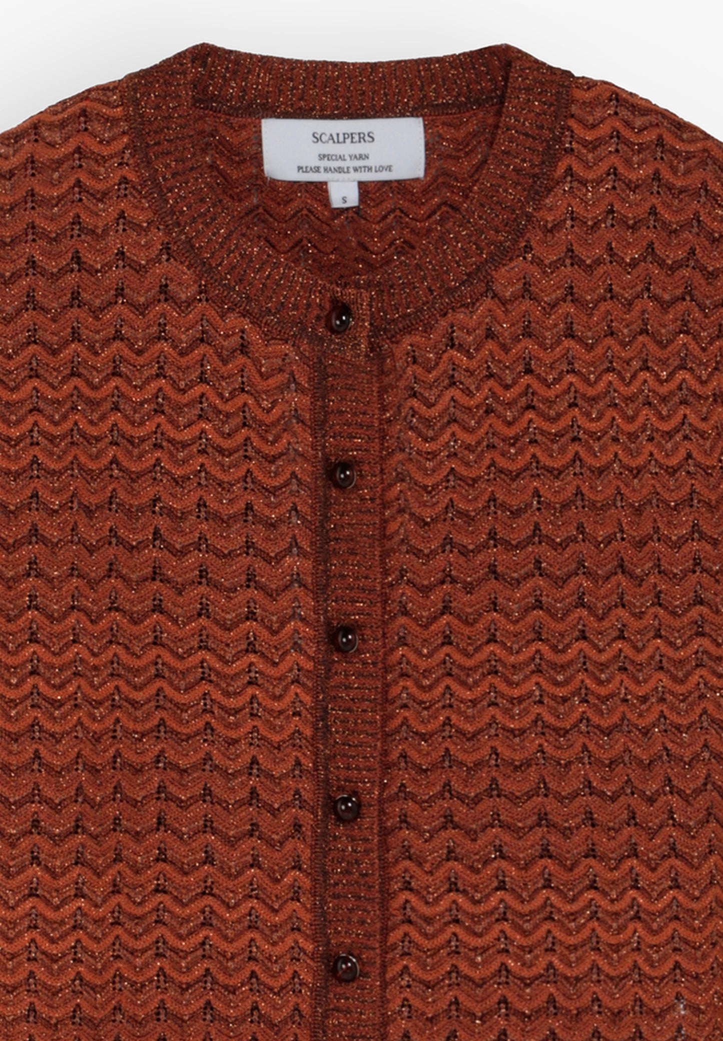 CARDIGAN PUNTO METALIZADO