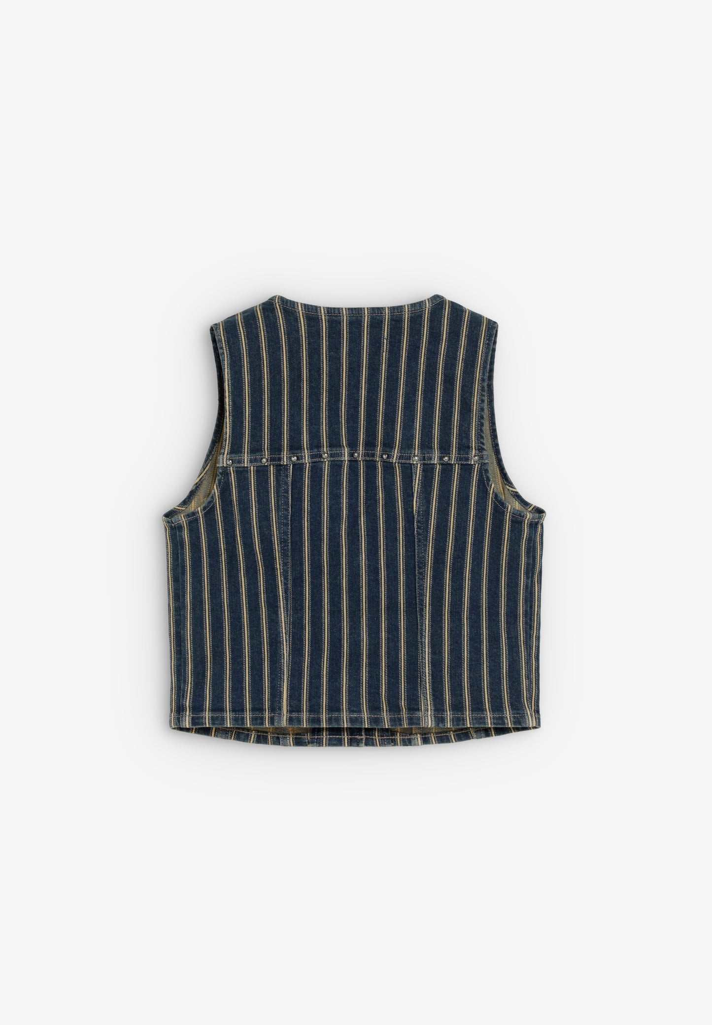 SCSTRIPES DENIM VEST