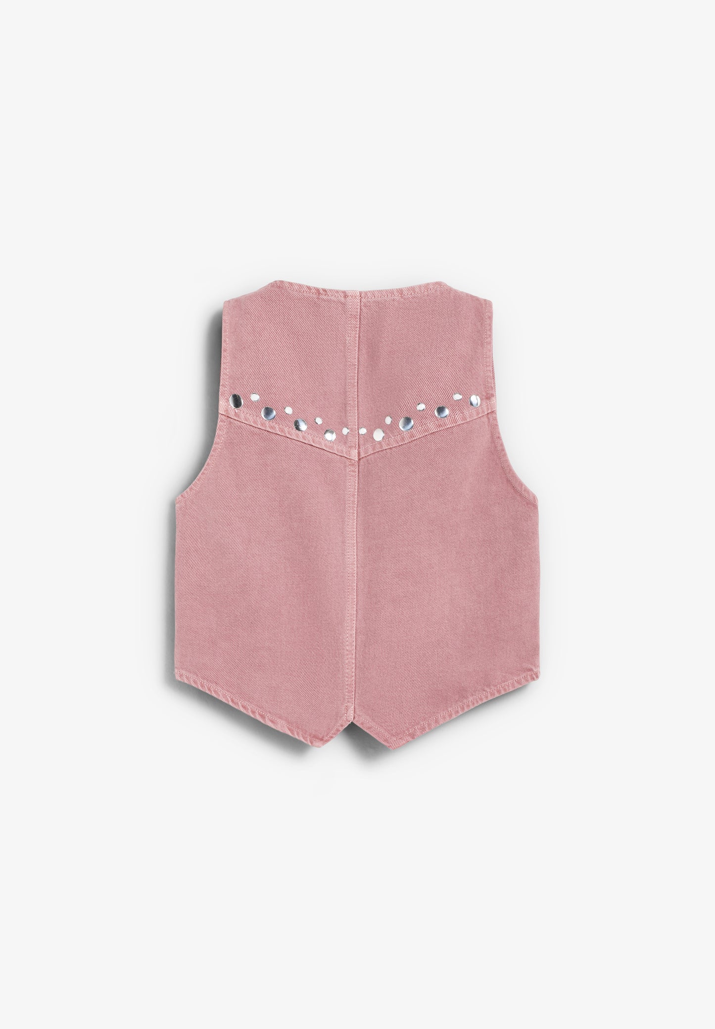 CHALECO DENIM STUDS - Scalpers