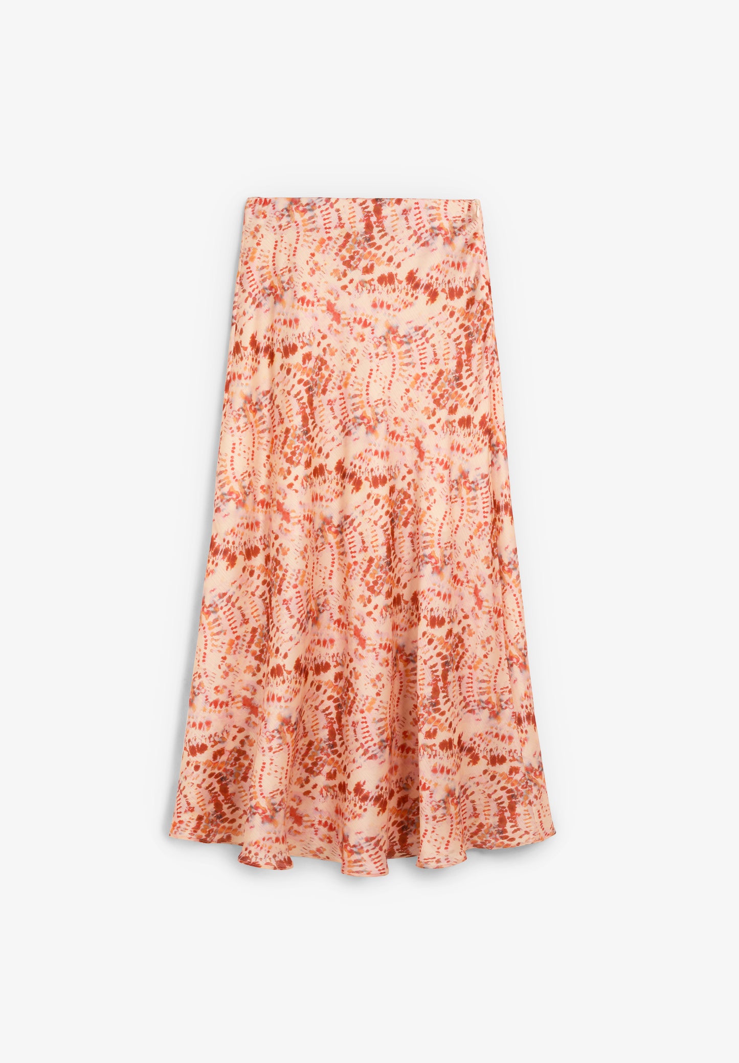 FALDA MIDI TIE-DYE