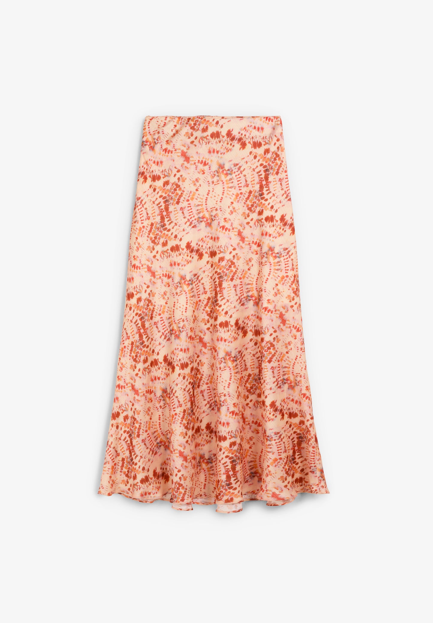 FALDA MIDI TIE-DYE