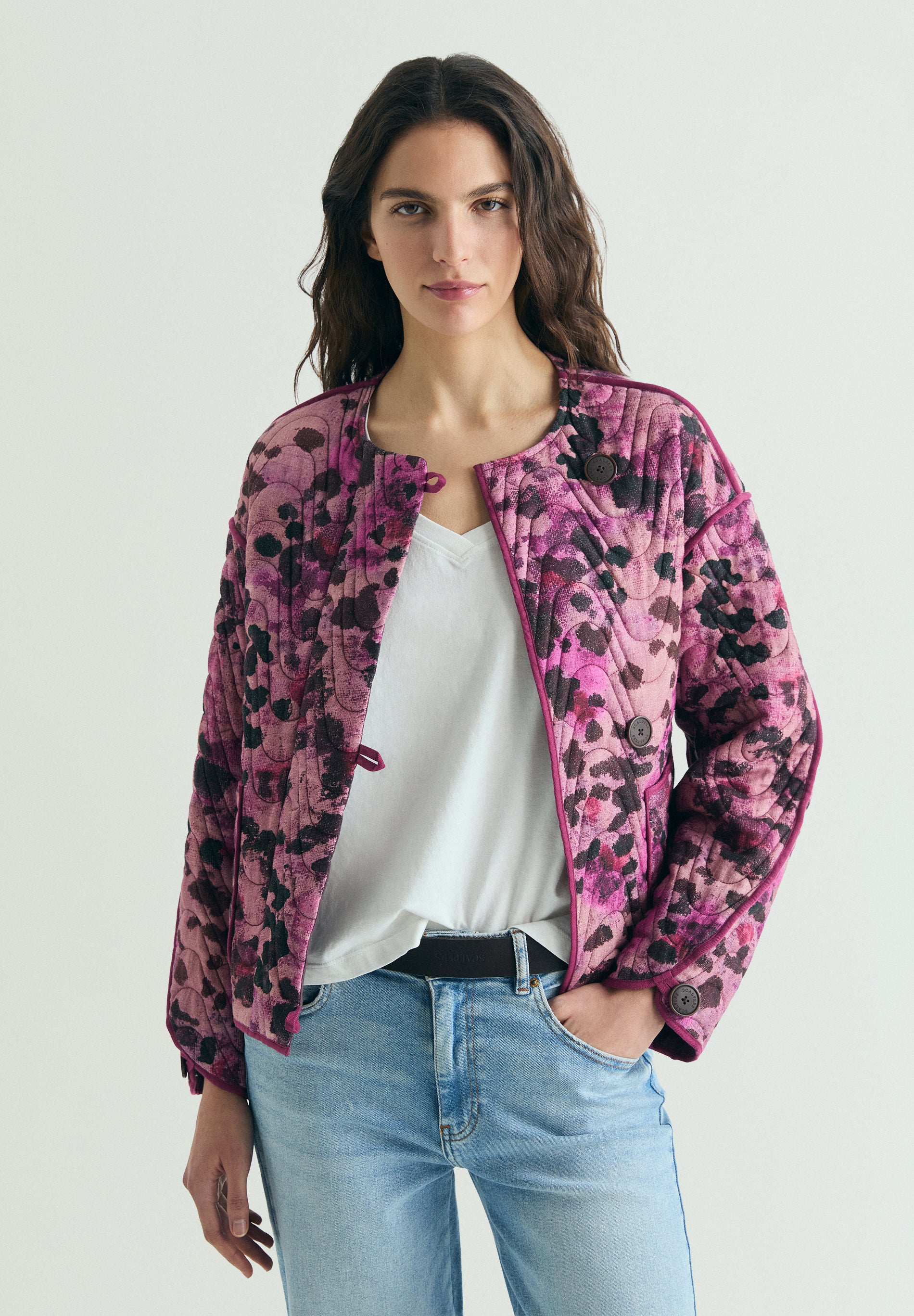 CHAQUETA ACOLCHADA REVERSIBLE
