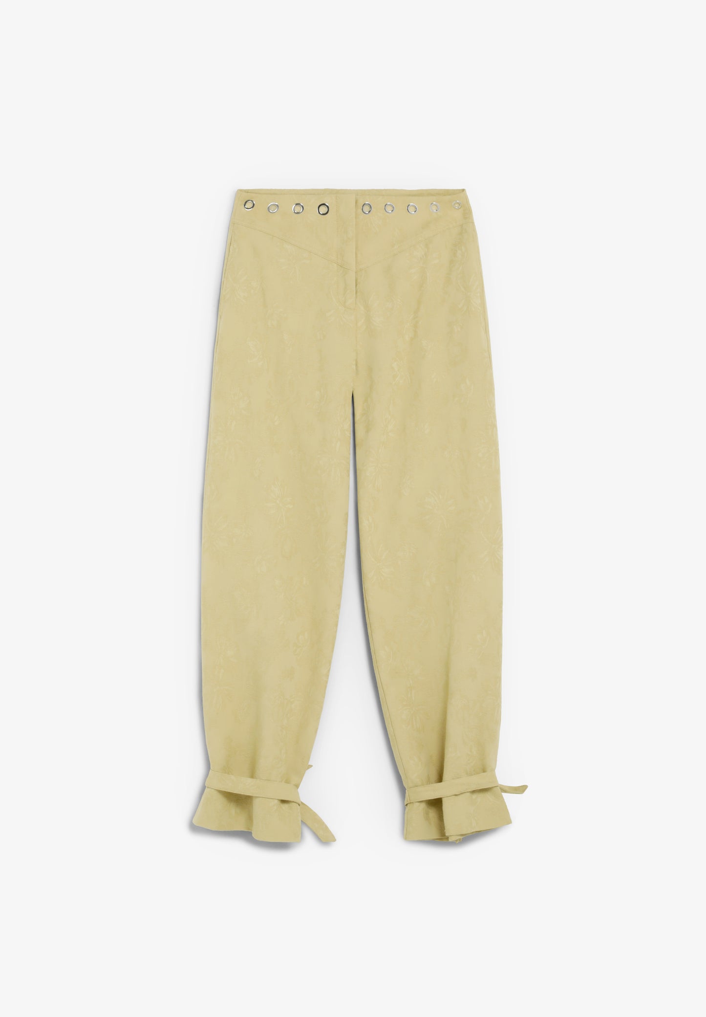 PANTALÓN JACQUARD CON TACHUELAS