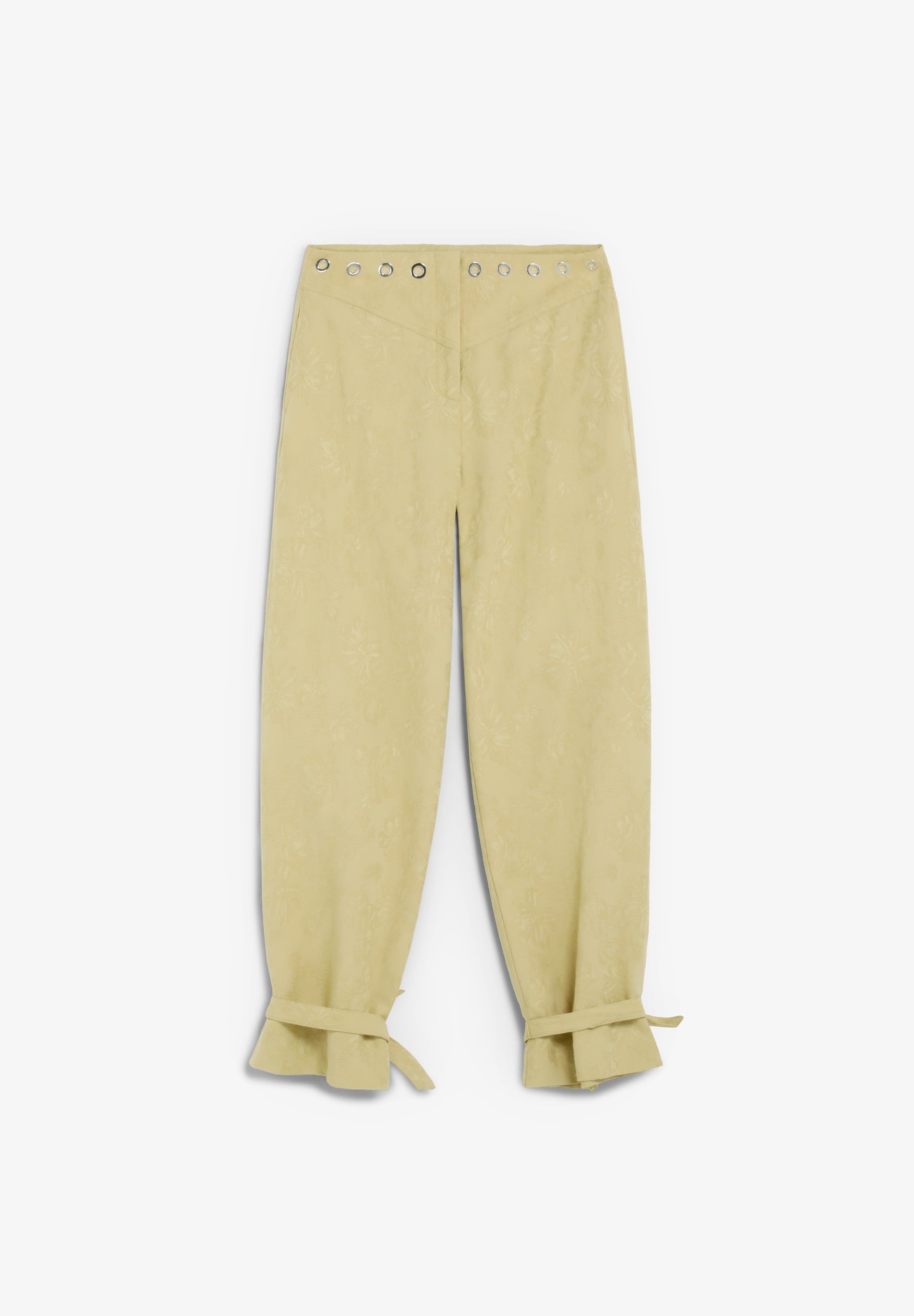 PANTALÓN JACQUARD CON TACHUELAS