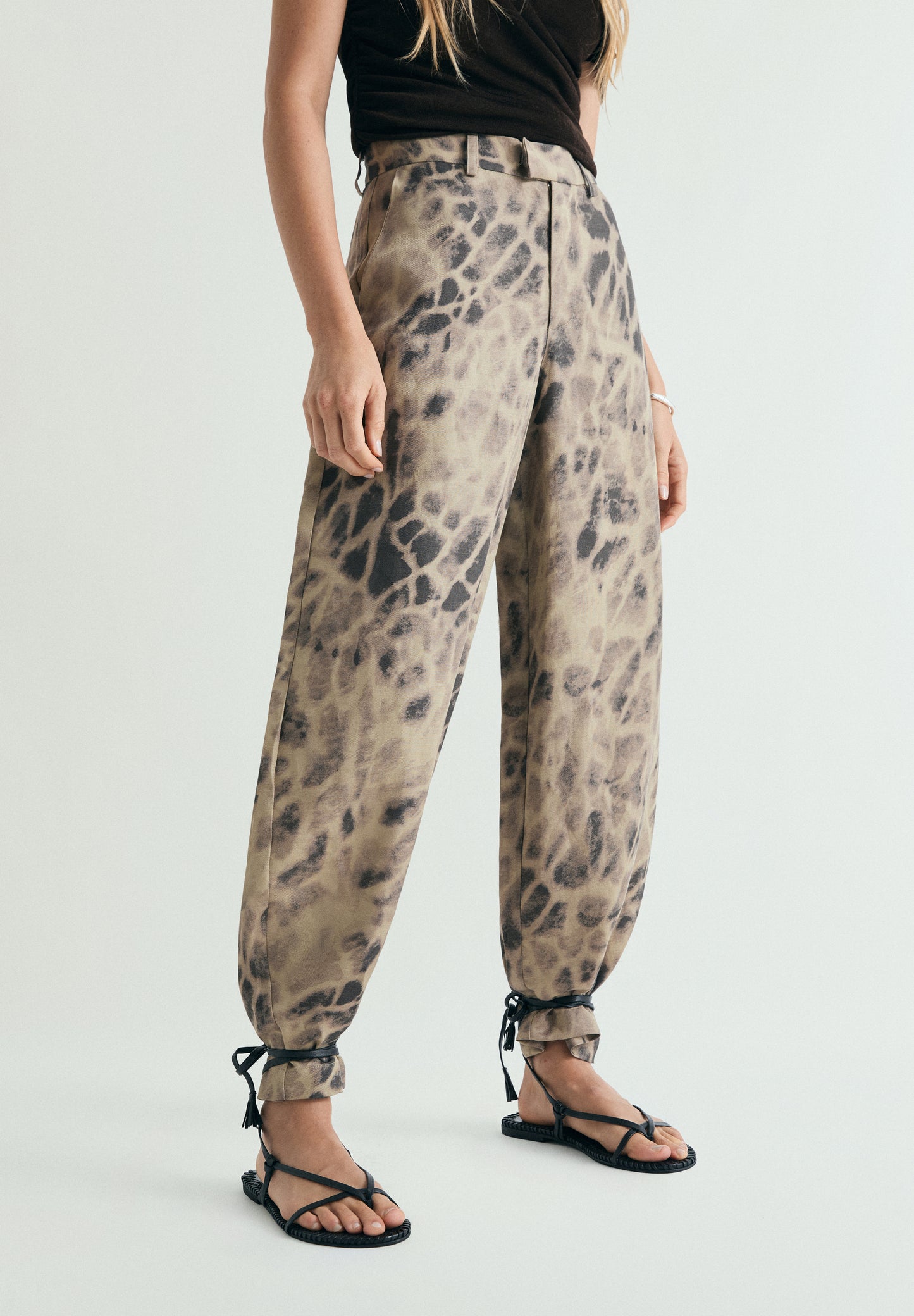 PANTALÓN LINO BALLOON