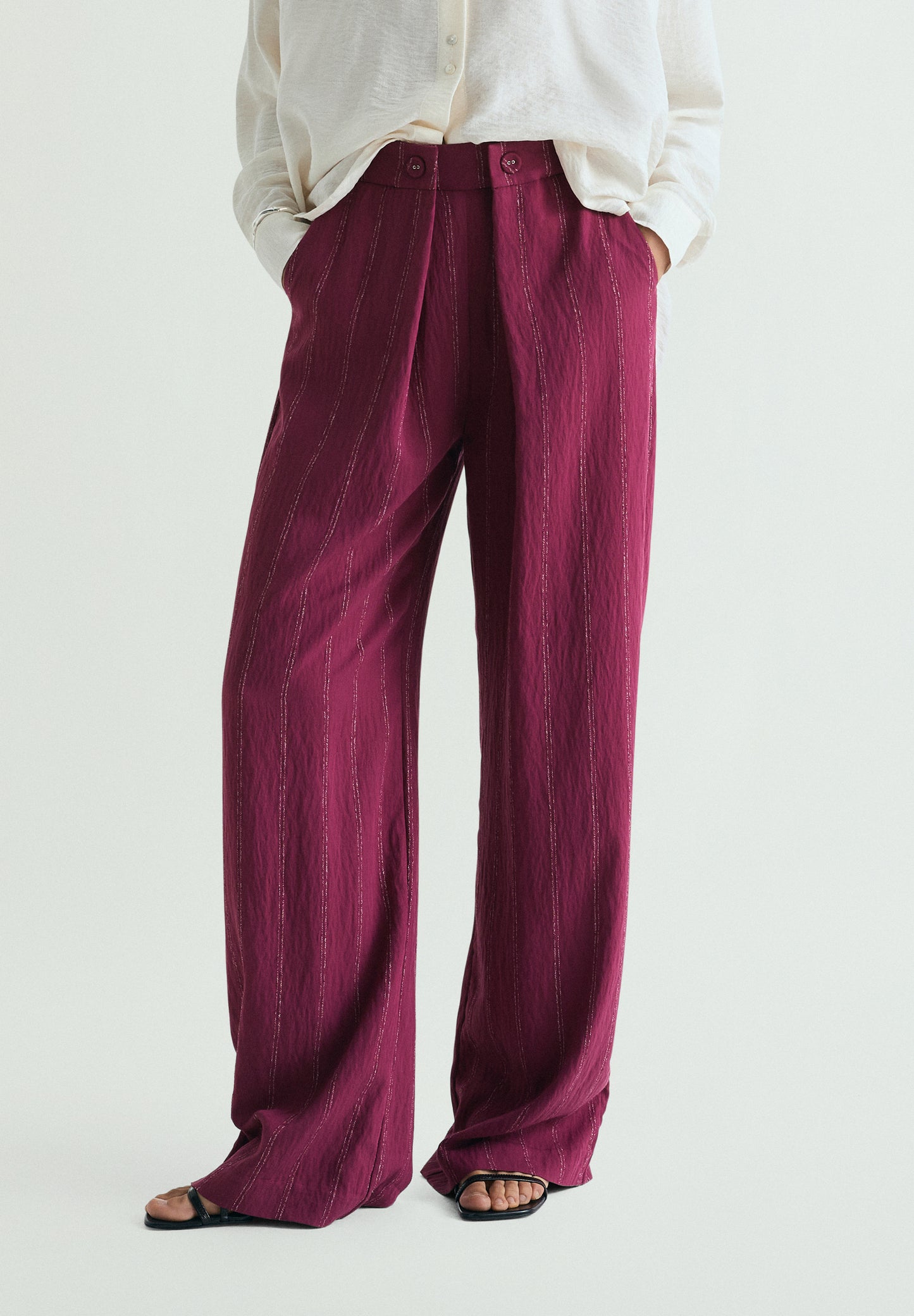 PANTALÓN PINZA RAYAS