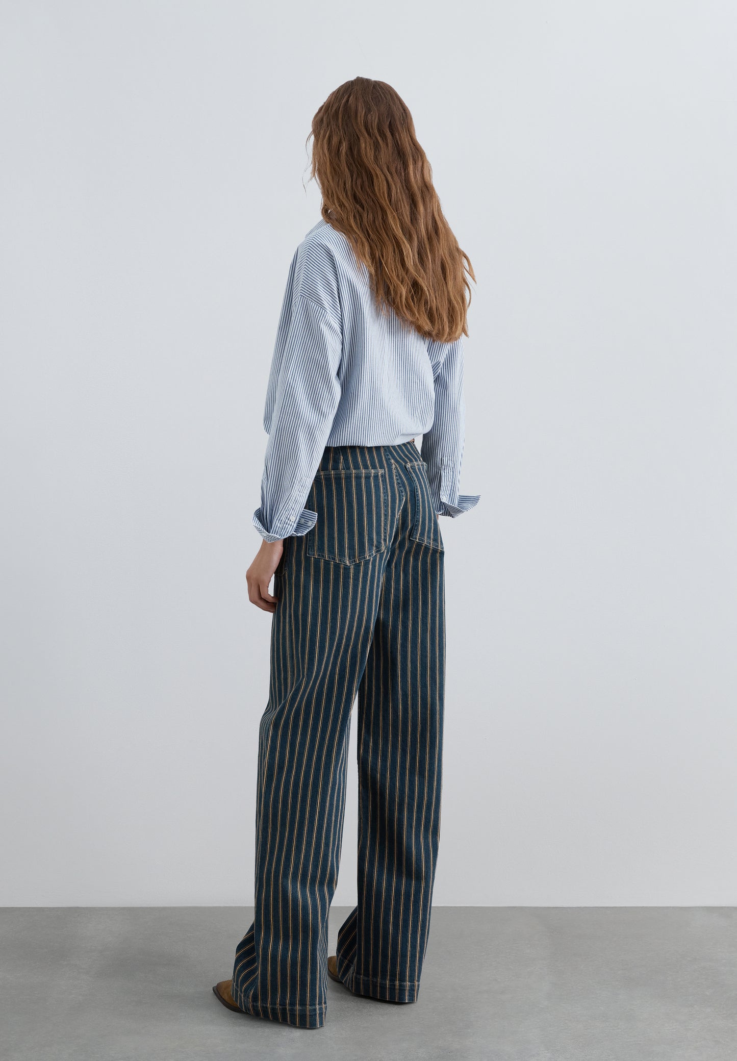 PANTALÓN DENIM RAYAS