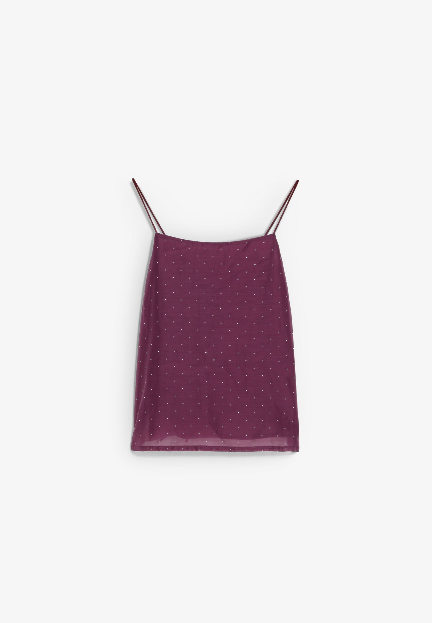 TOP SATINADO STRASS