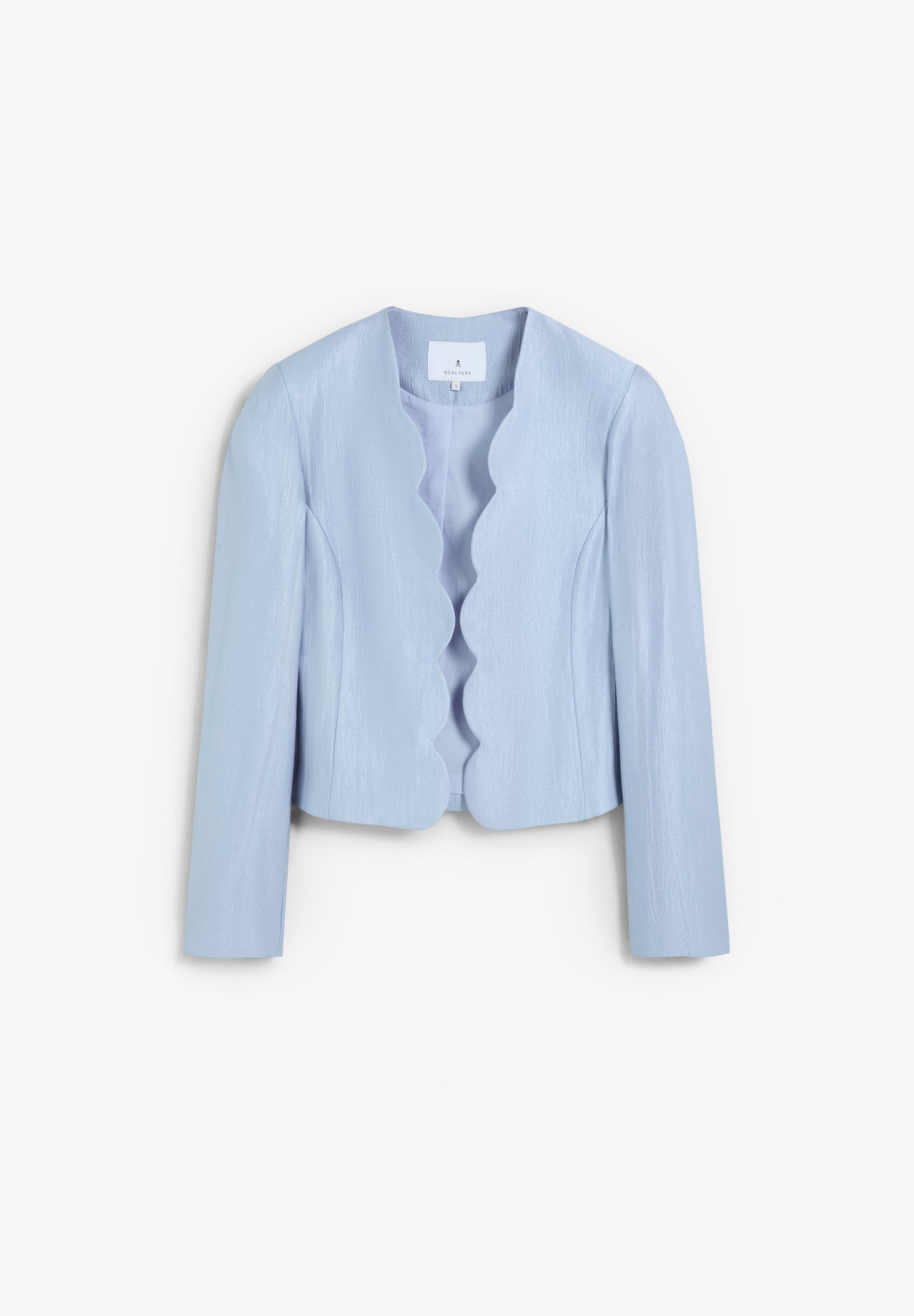 BLAZER CROP JACQUARD