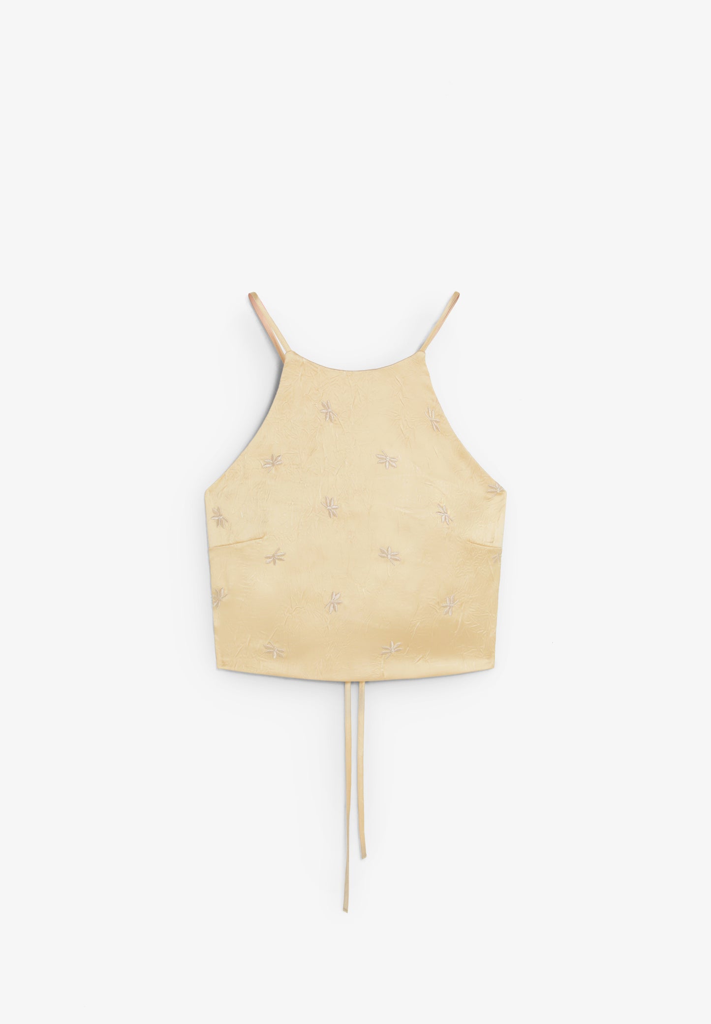 TOP HALTER BORDADO