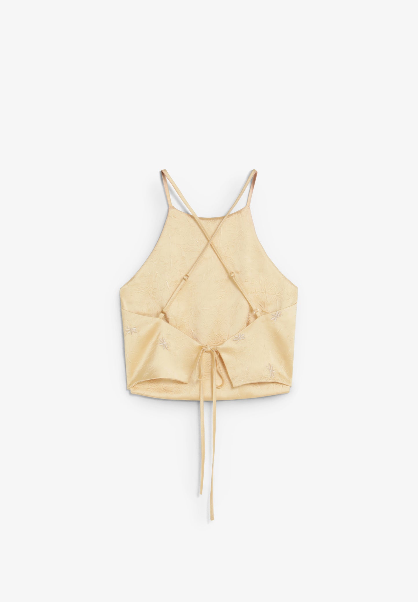 TOP HALTER BORDADO