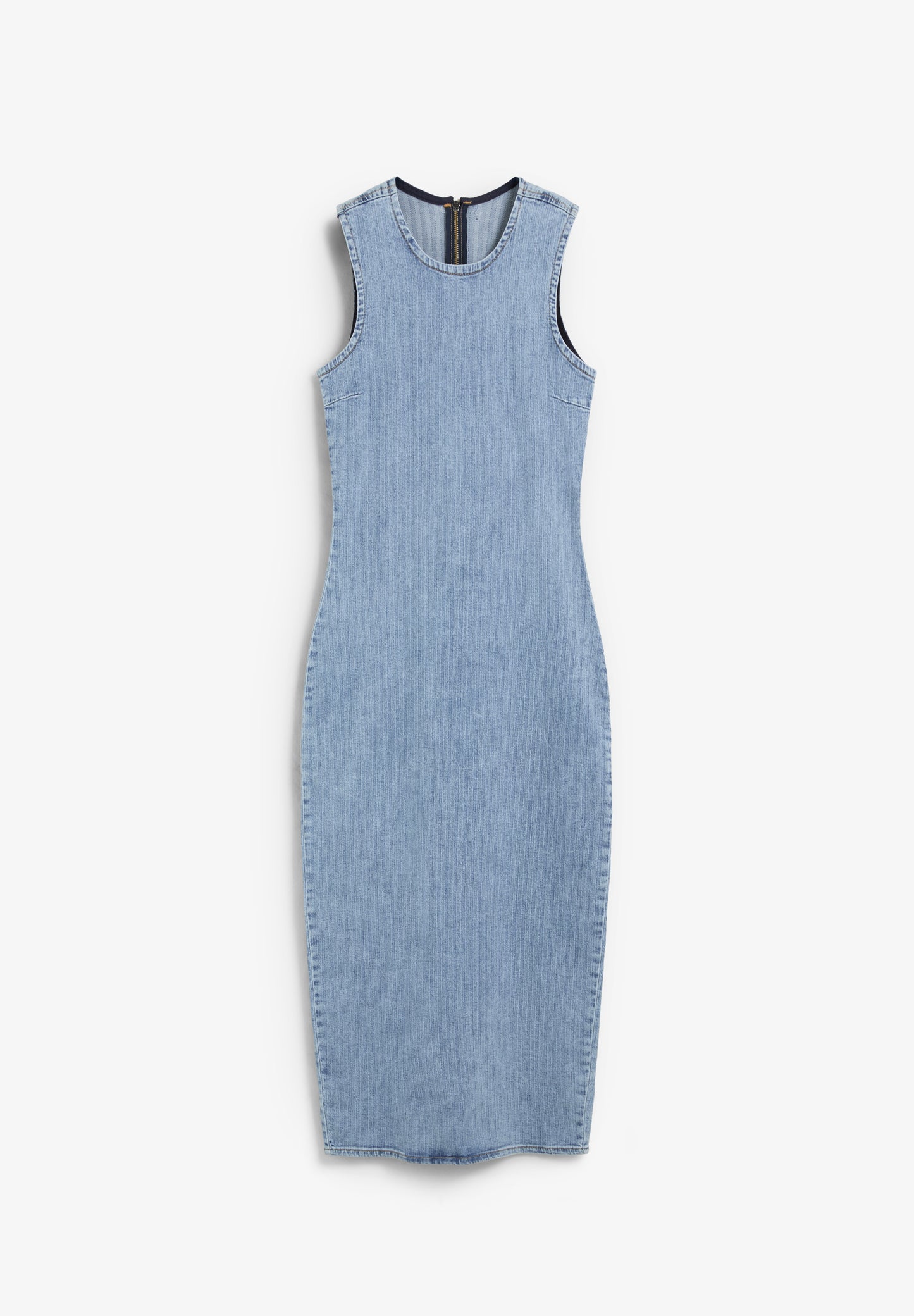 VESTIDO MIDI DENIM