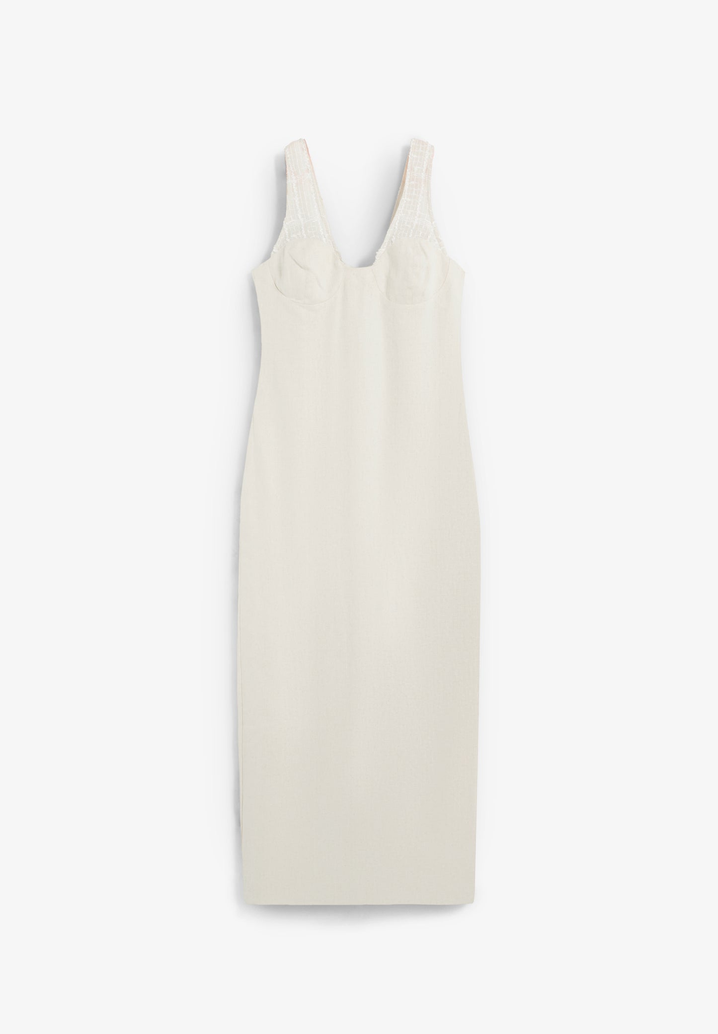 VESTIDO MIDI LINO