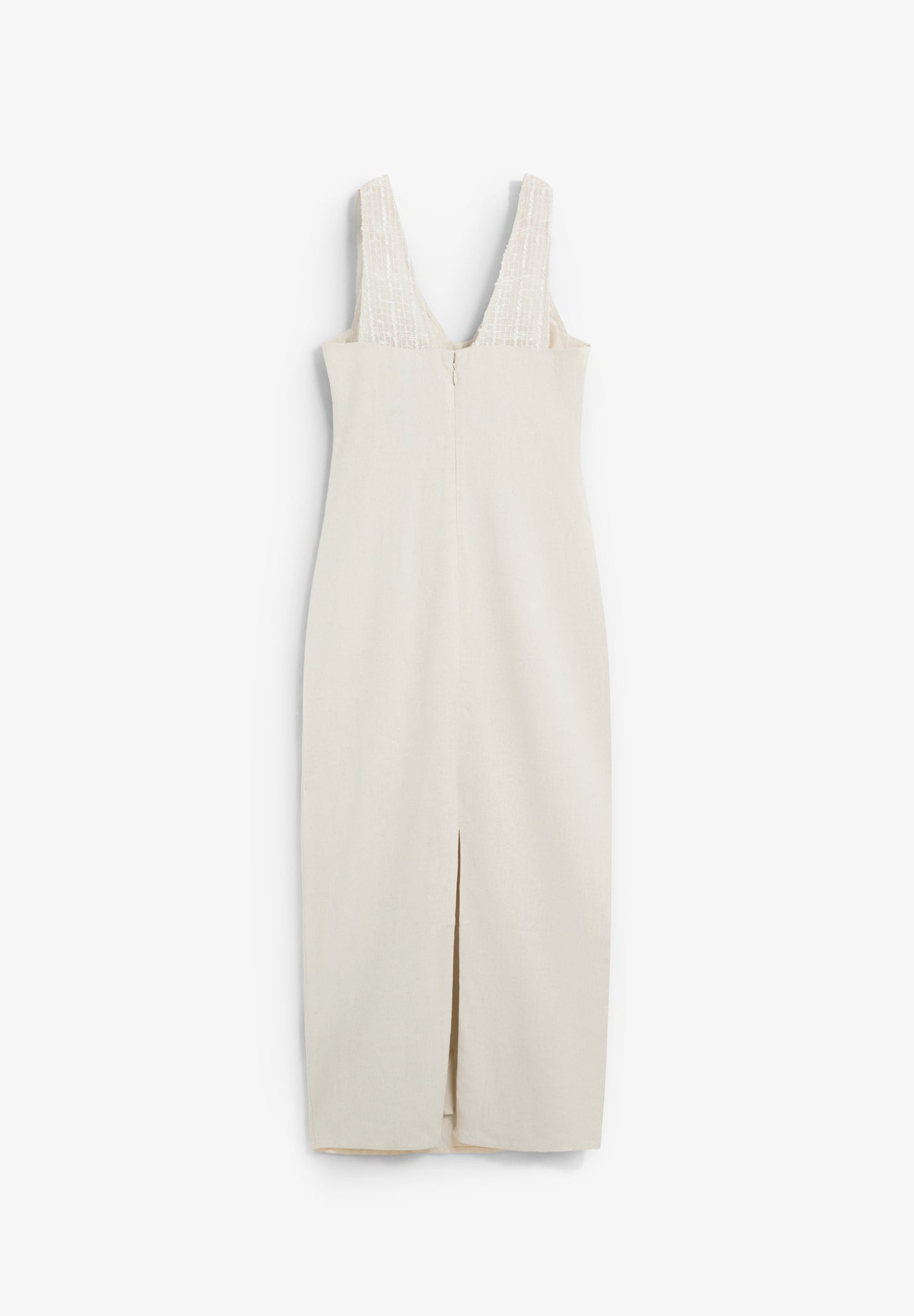 VESTIDO MIDI LINO