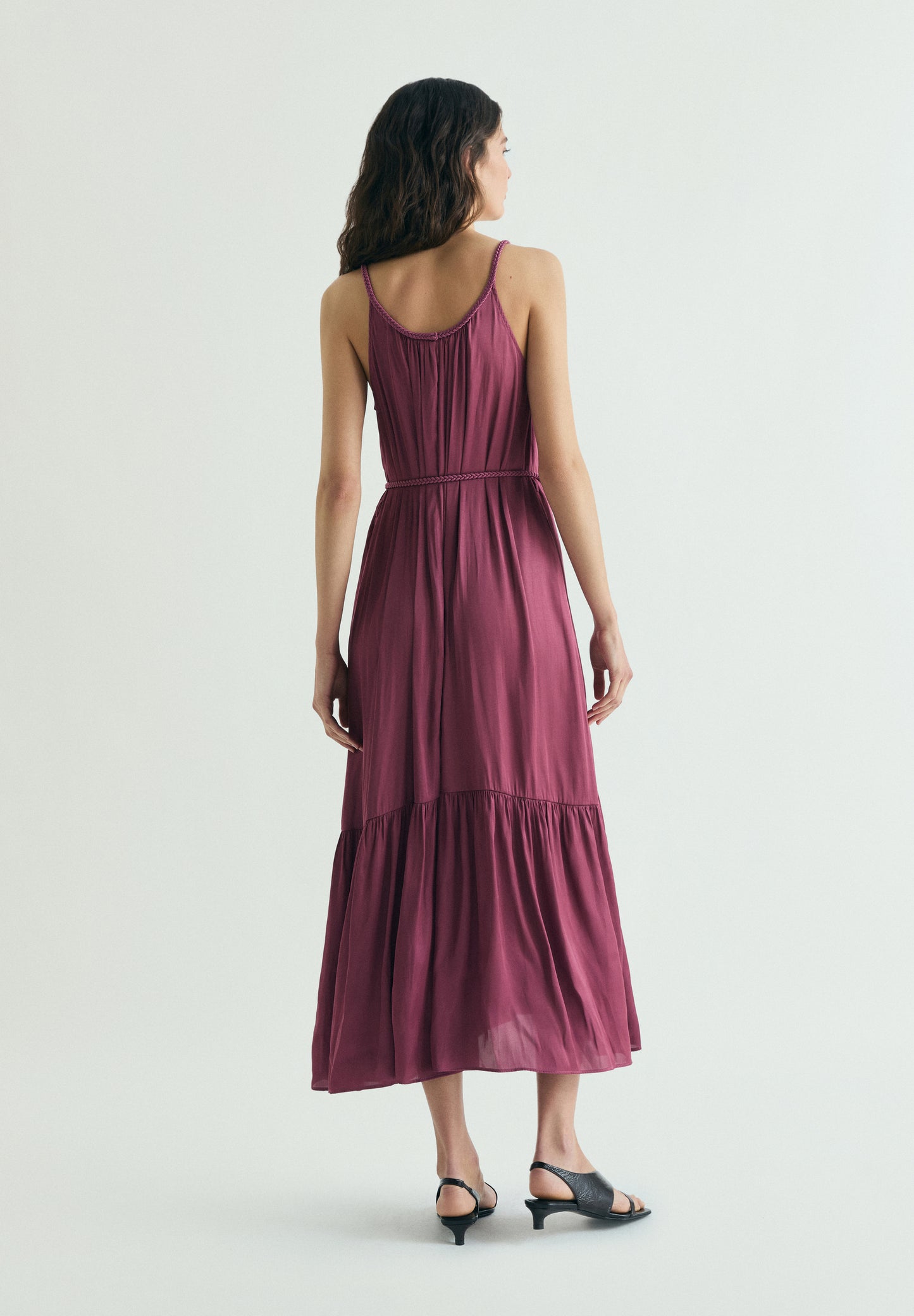 SCSLIP BRAID LACE DRESS