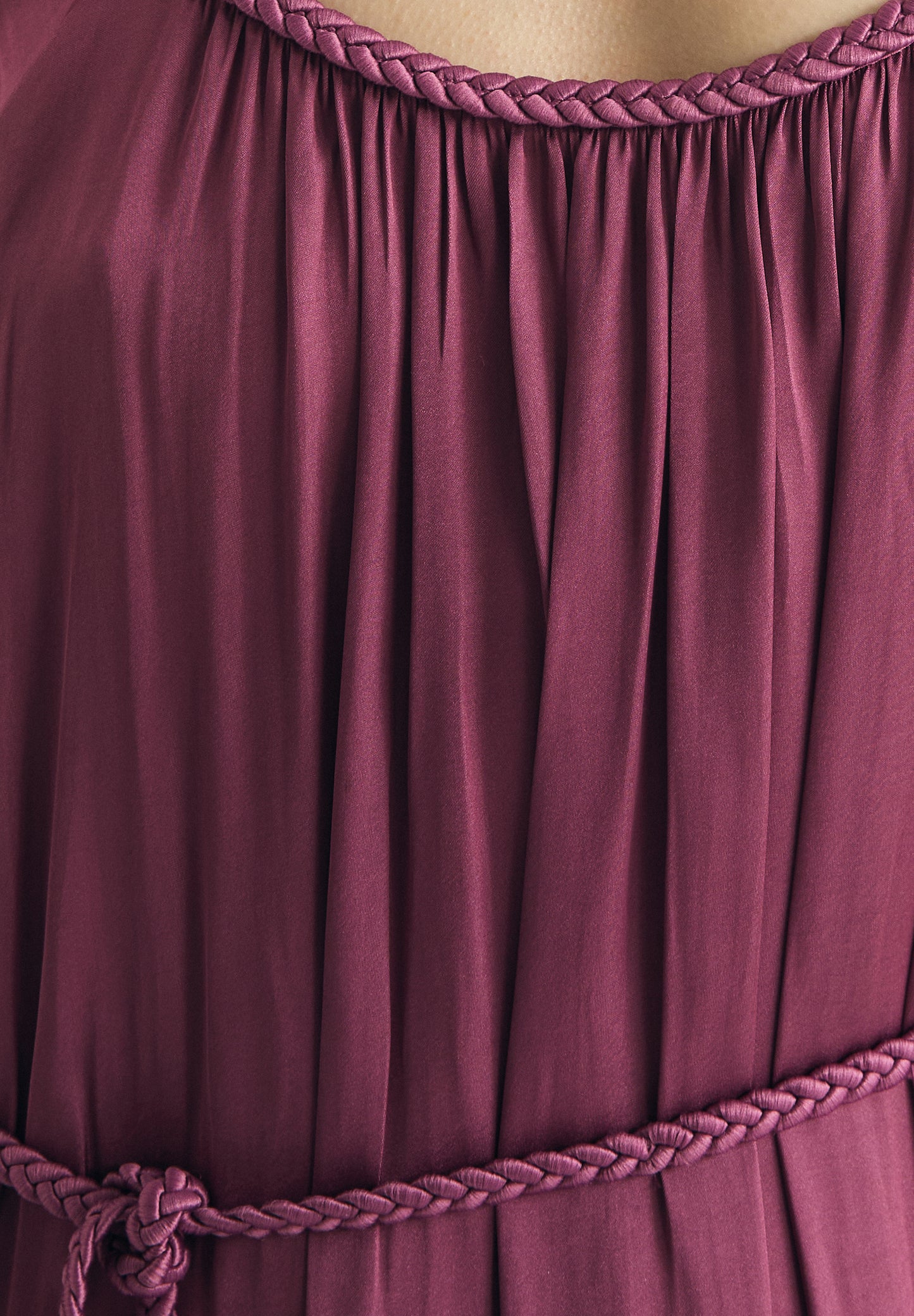 SCSLIP BRAID LACE DRESS