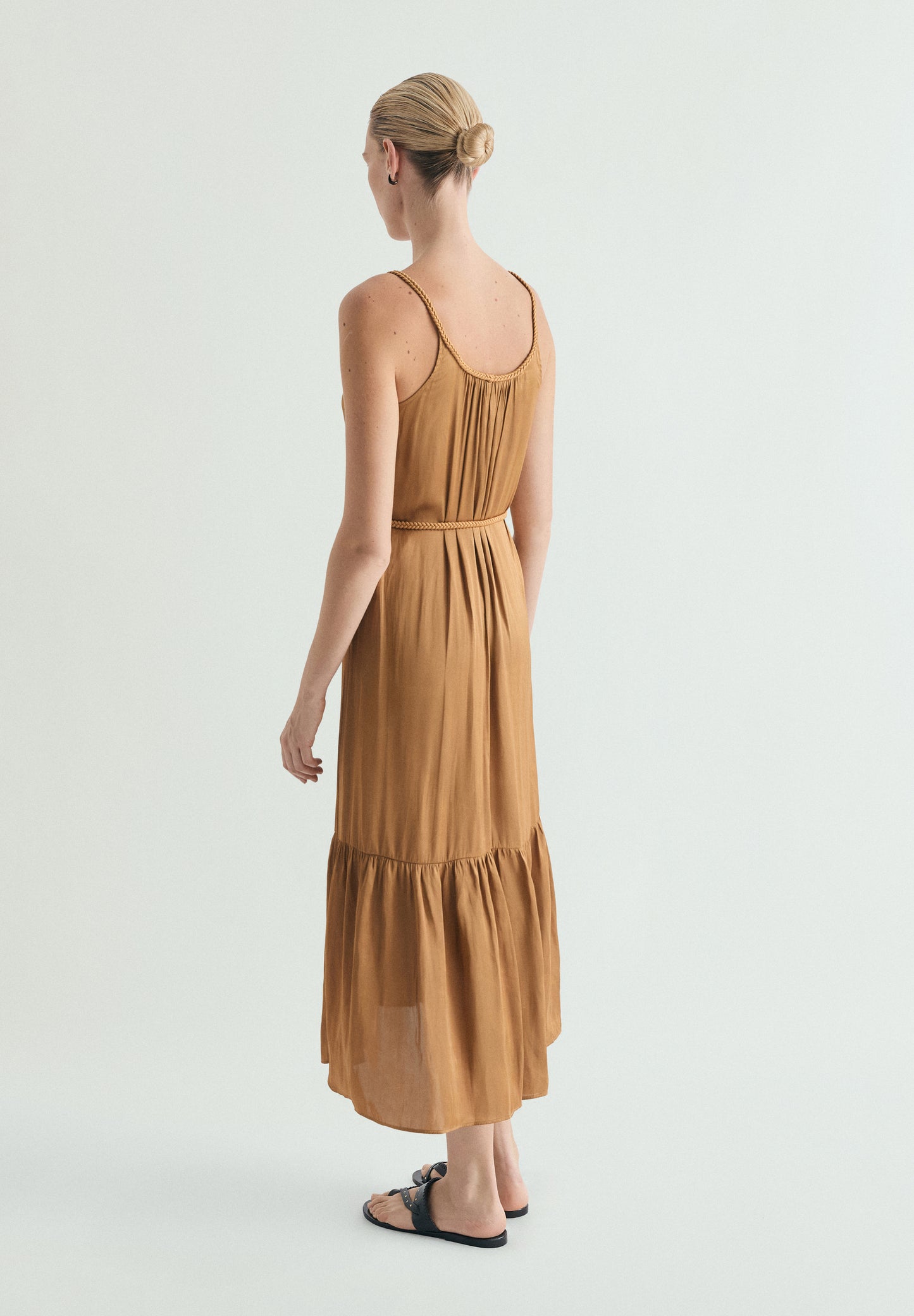 VESTIDO CINTURILLA TRENZADA
