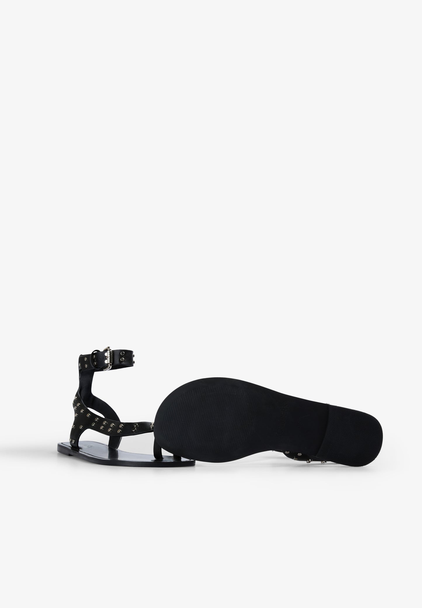 SANDALIAS PIEL TACHUELAS