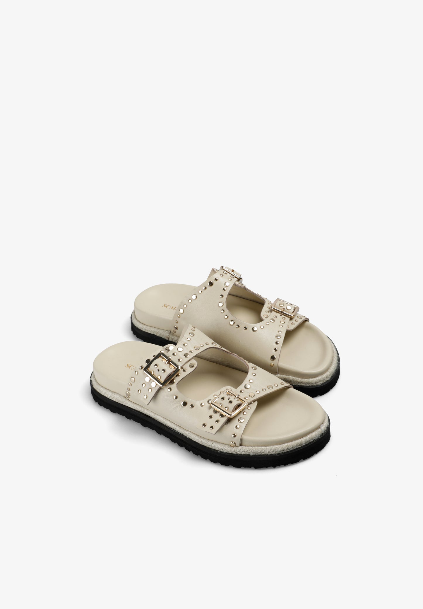 SANDALIAS DOBLE HEBILLA