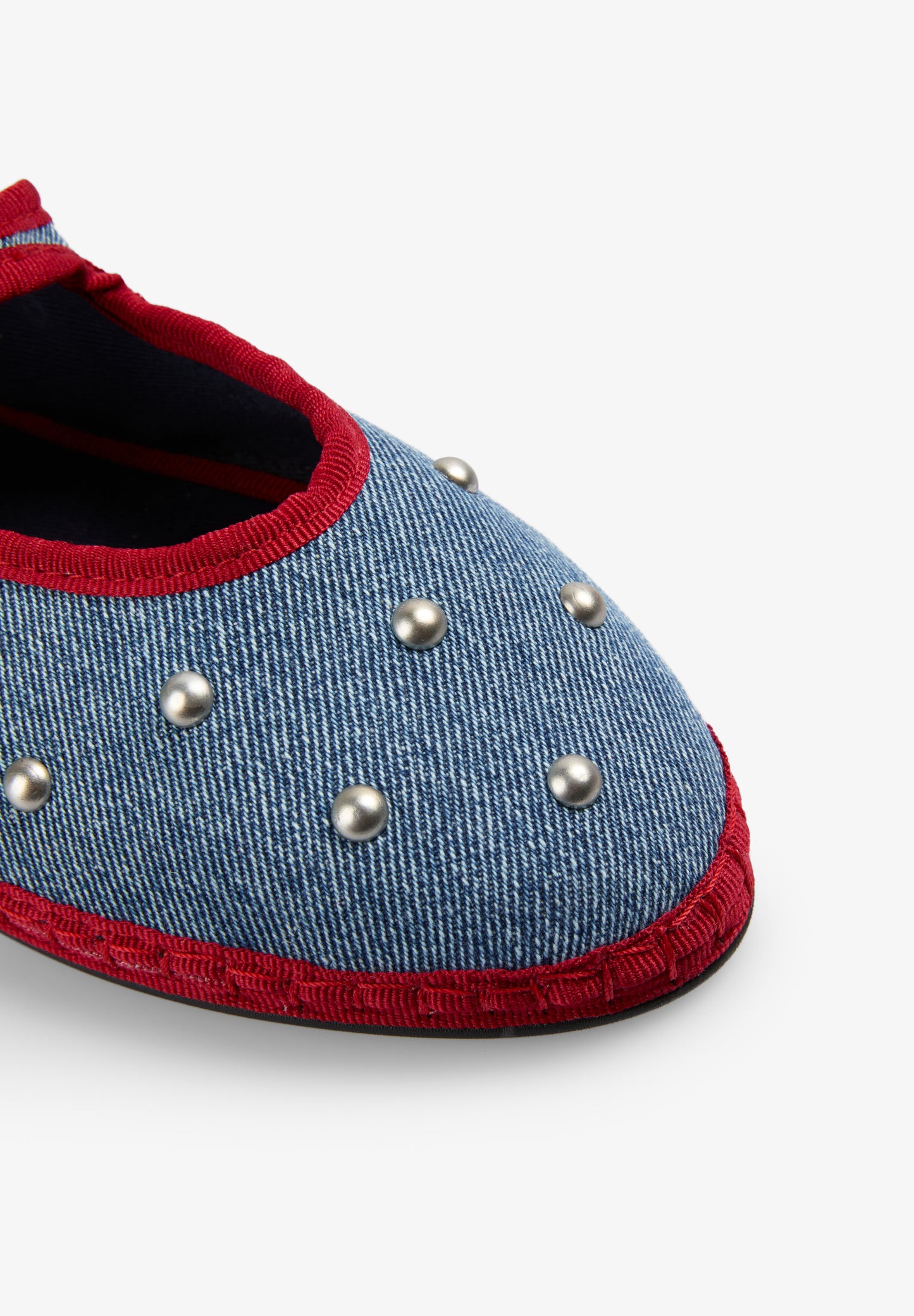 BAILARINAS DENIM STUDS