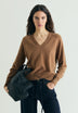 JERSEY 100% CASHMERE CUELLO PICO
