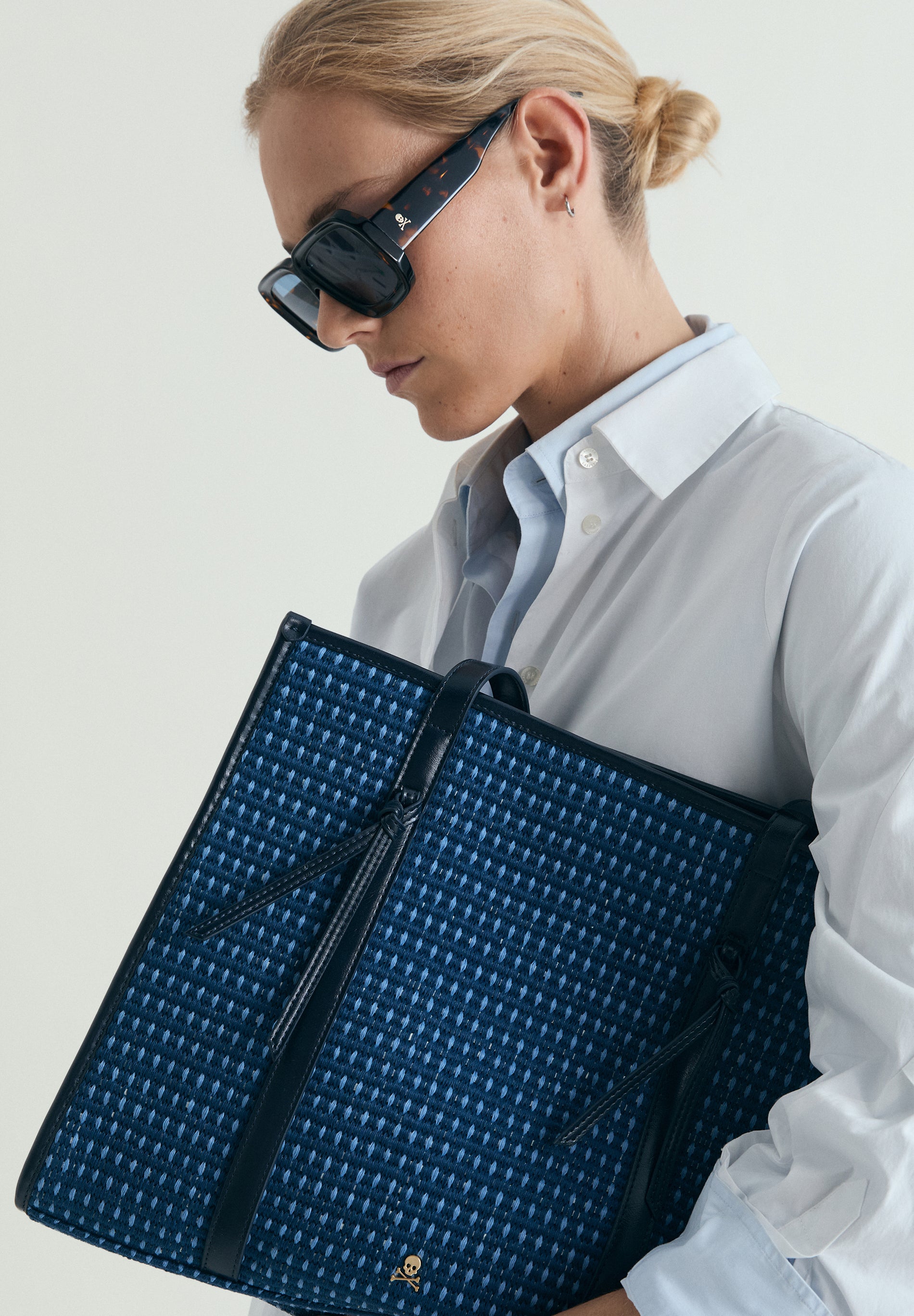 BOLSO SHOPPER TRENZADO