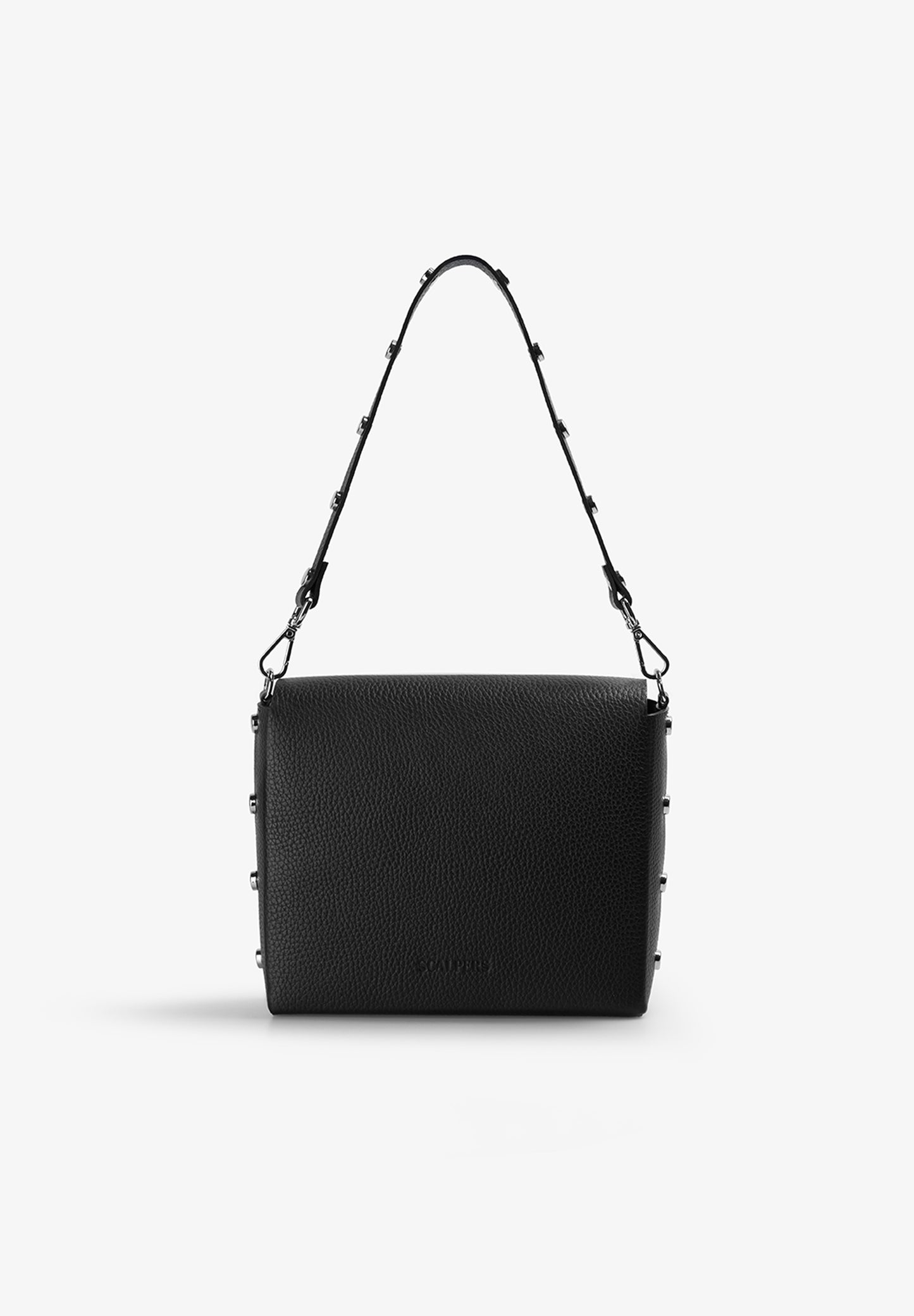 BOLSO DE PIEL CON APLIQUES