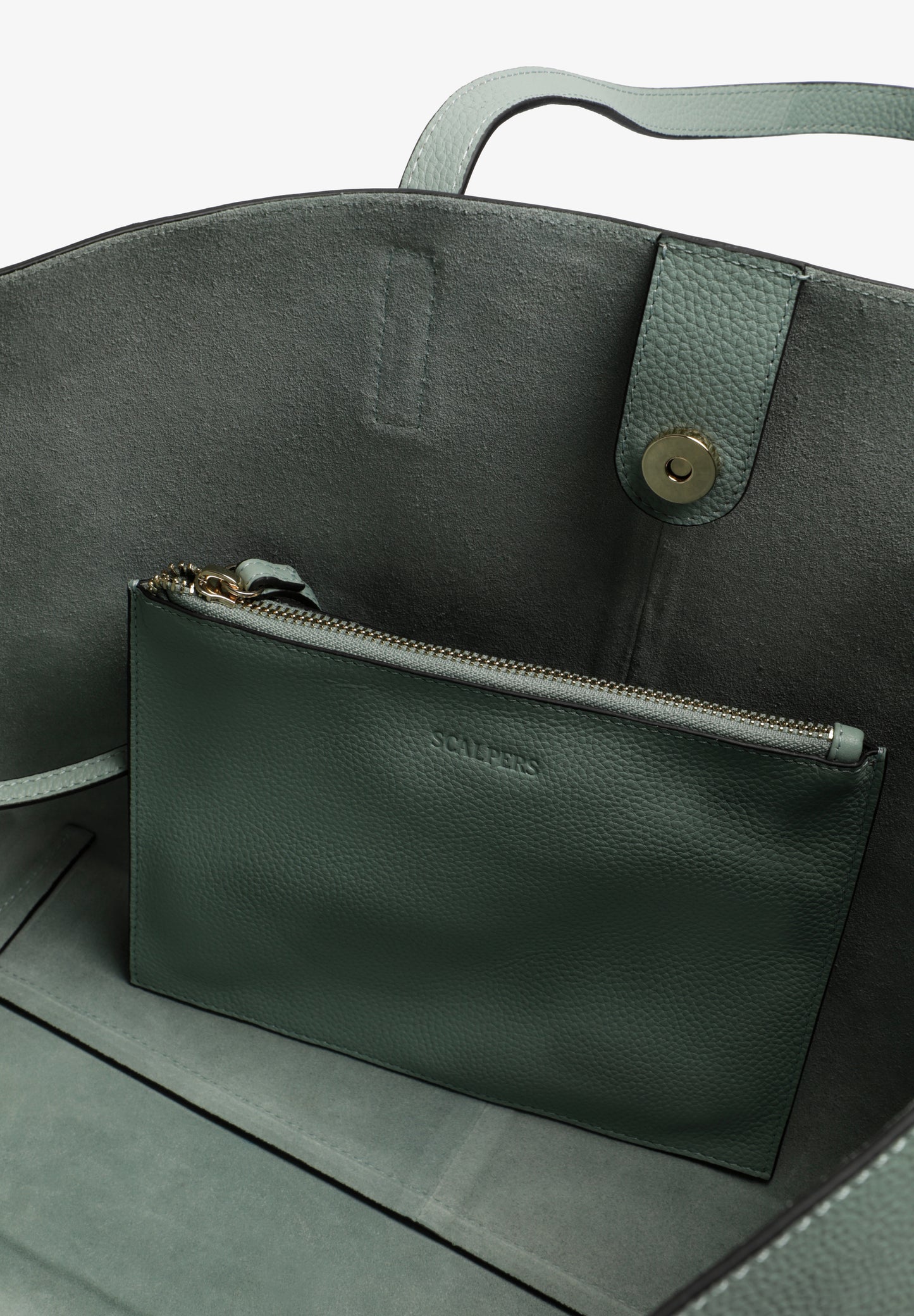 BOLSO PIEL SHOPPER APLIQUES