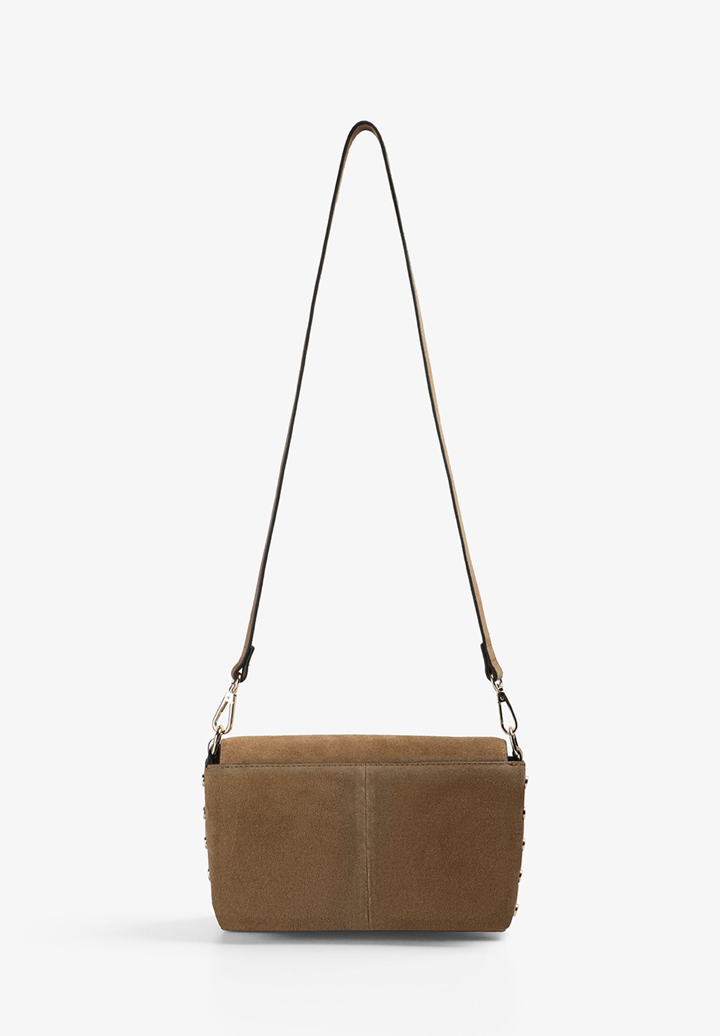 BOLSO BANDOLERA ANTE TACHUELAS