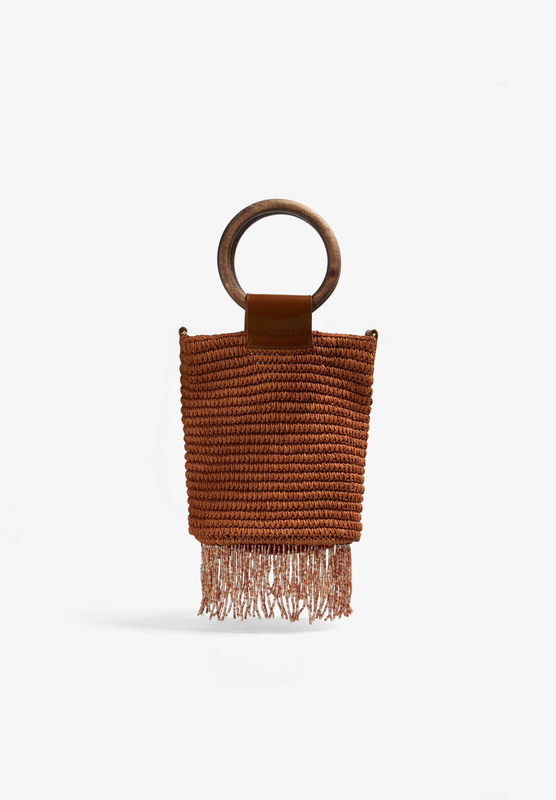 BOLSO TRENZADO FLECOS