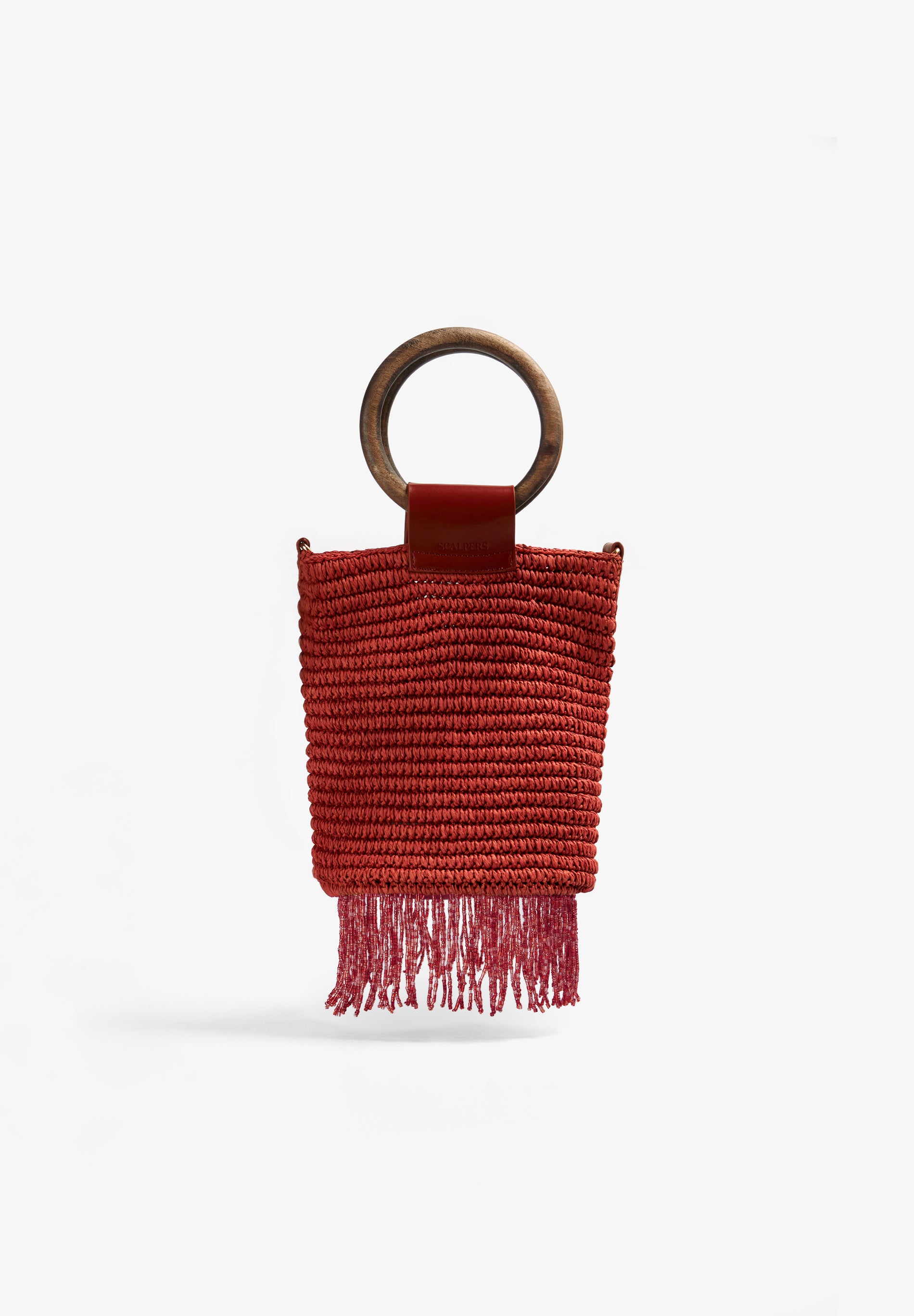 BOLSO TRENZADO FLECOS