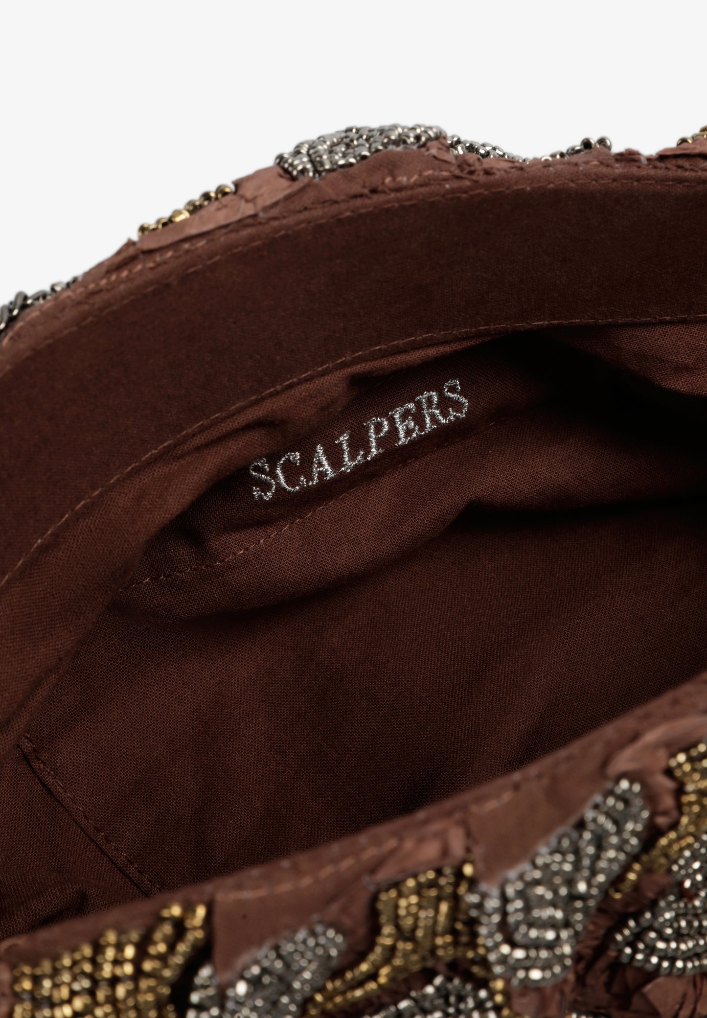 BOLSO CLUTCH ABALORIOS