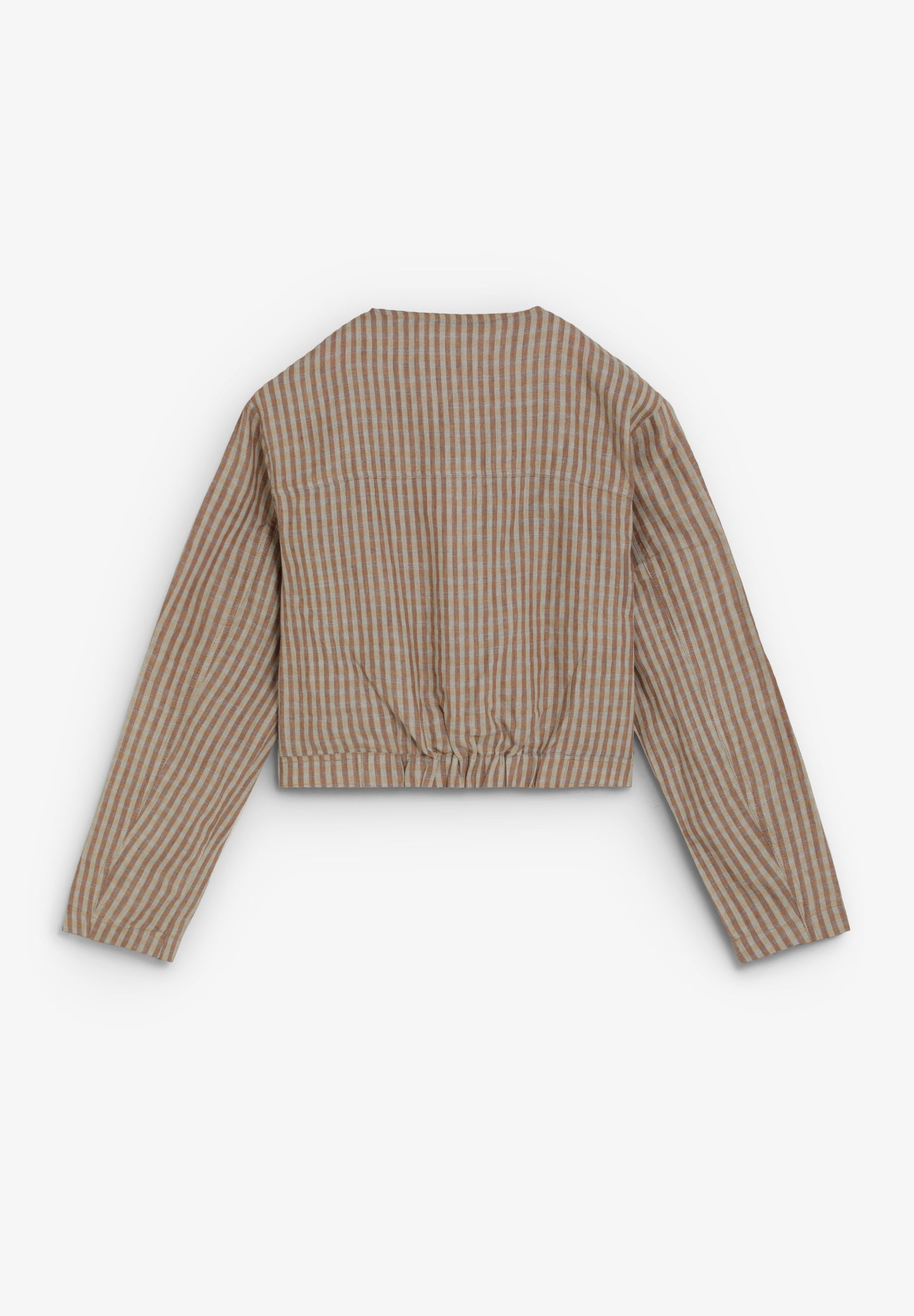 CHAQUETA LINO VICHY