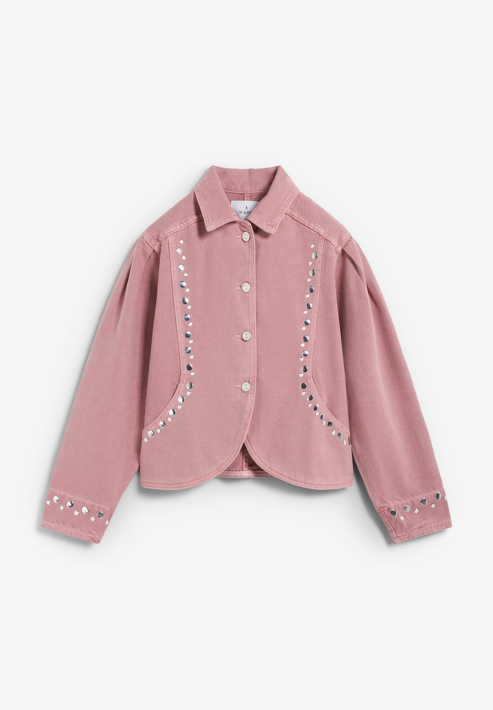 CHAQUETA DENIM STUDS