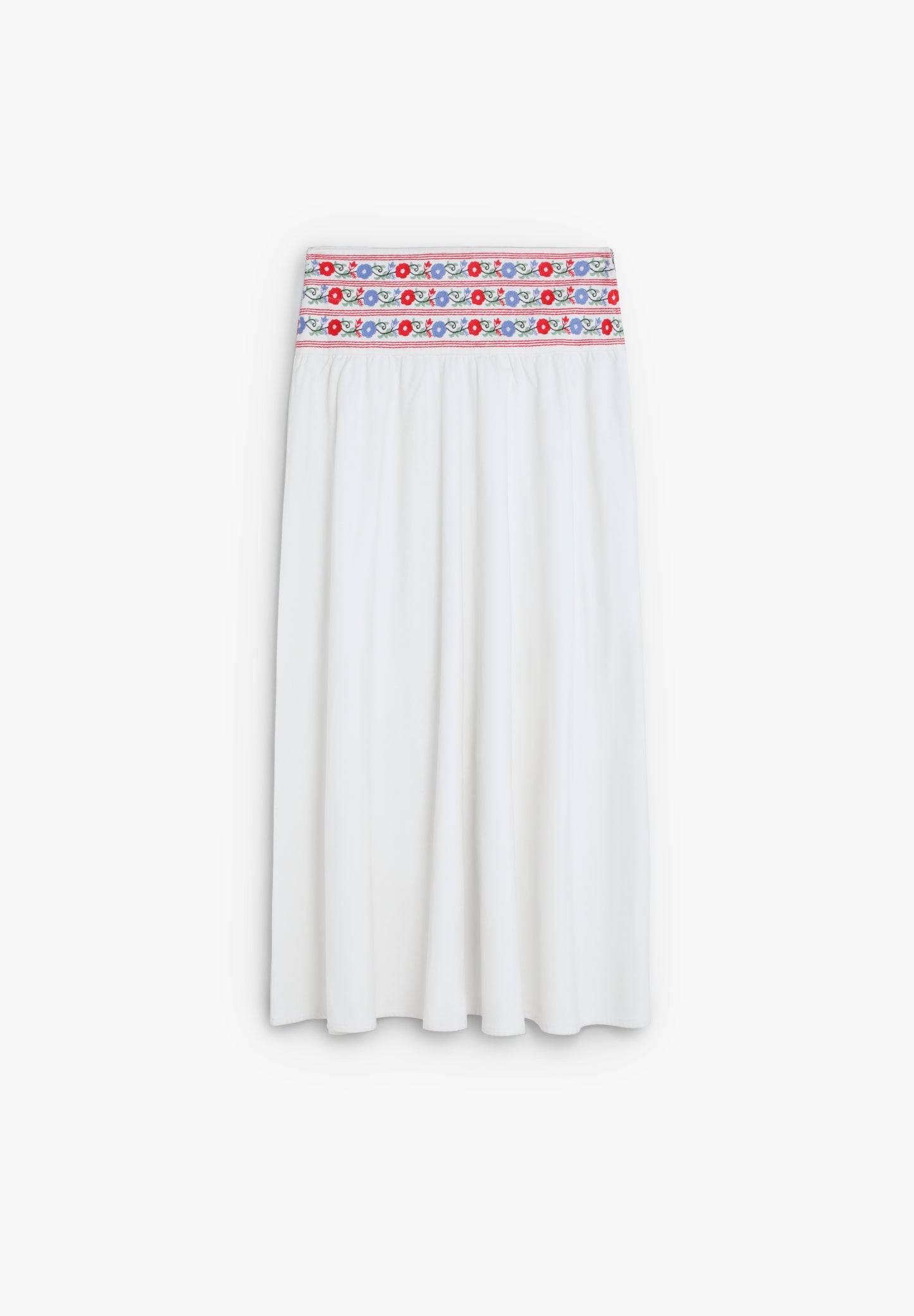 FALDA DENIM BORDADOS