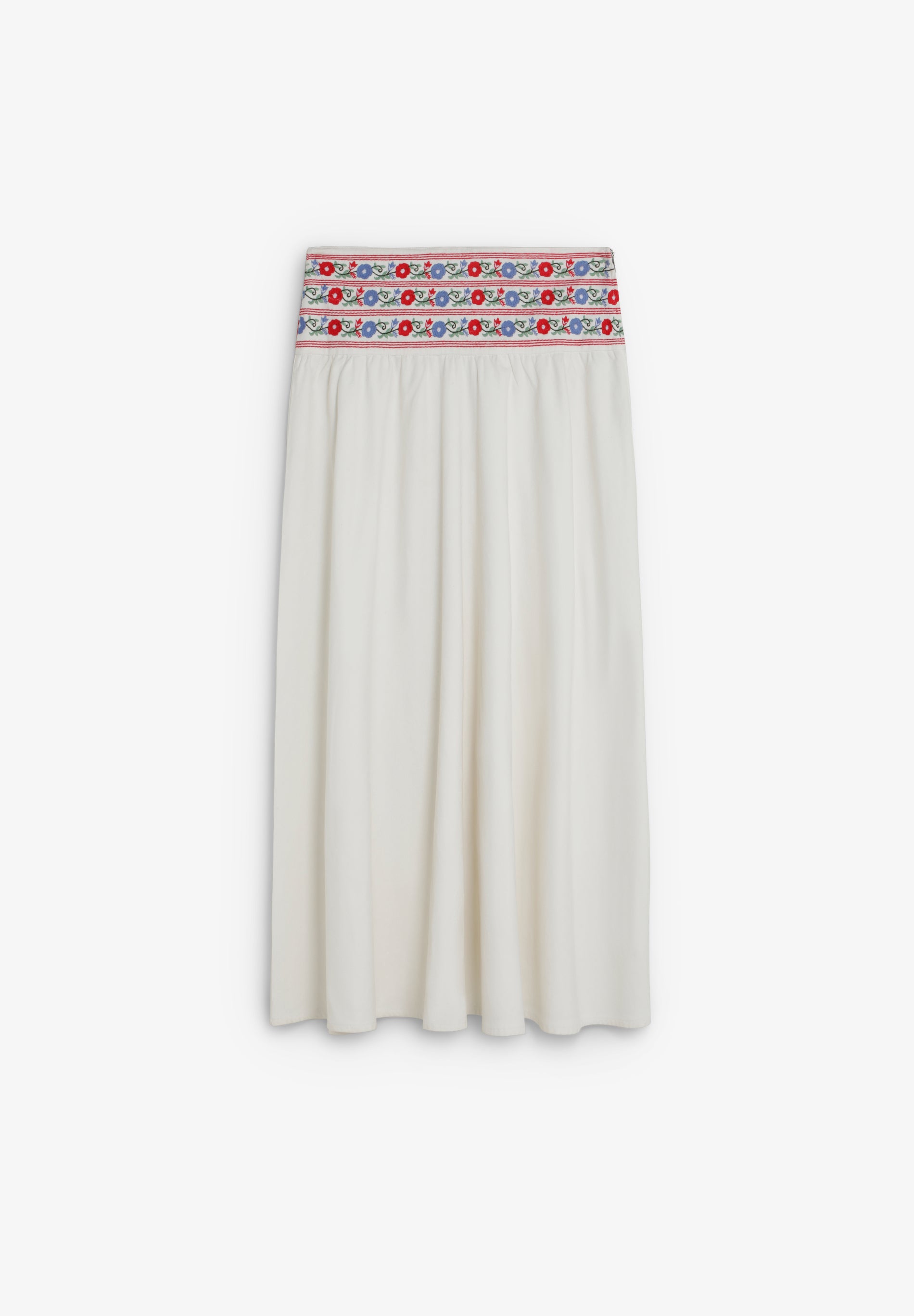 FALDA DENIM BORDADOS