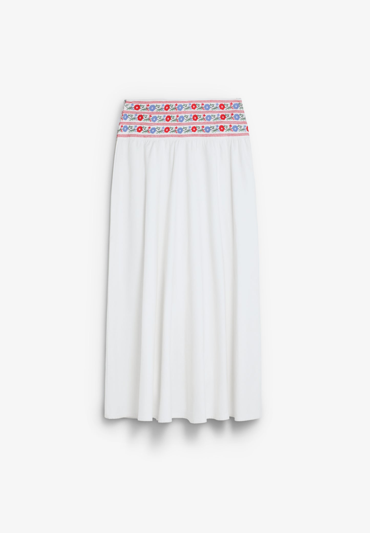 FALDA DENIM BORDADOS
