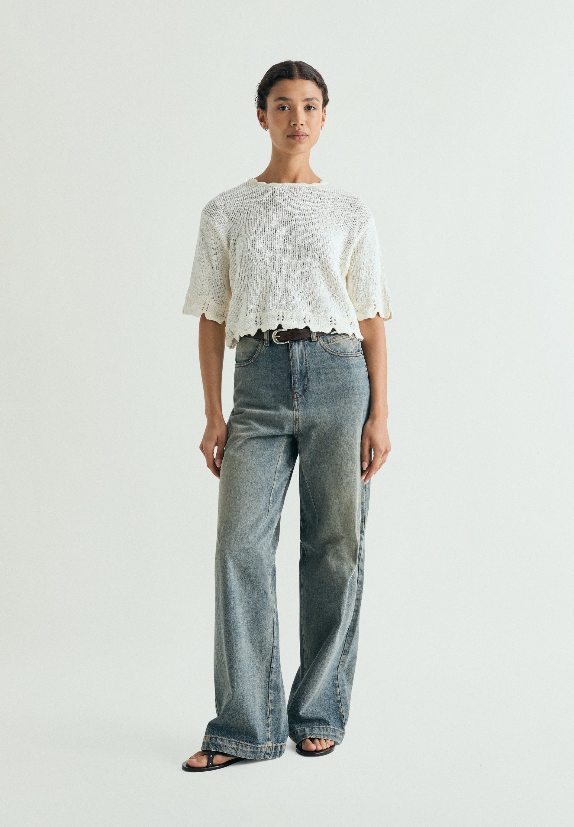 JEANS FULL LENGTH TIRO ALTO