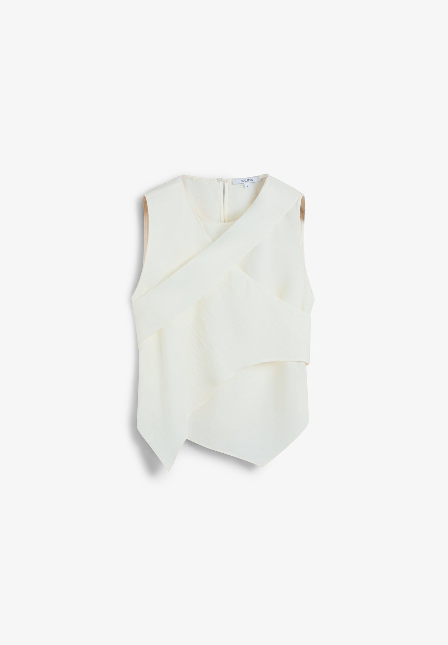 TOP ASIMÉTRICO NUDO