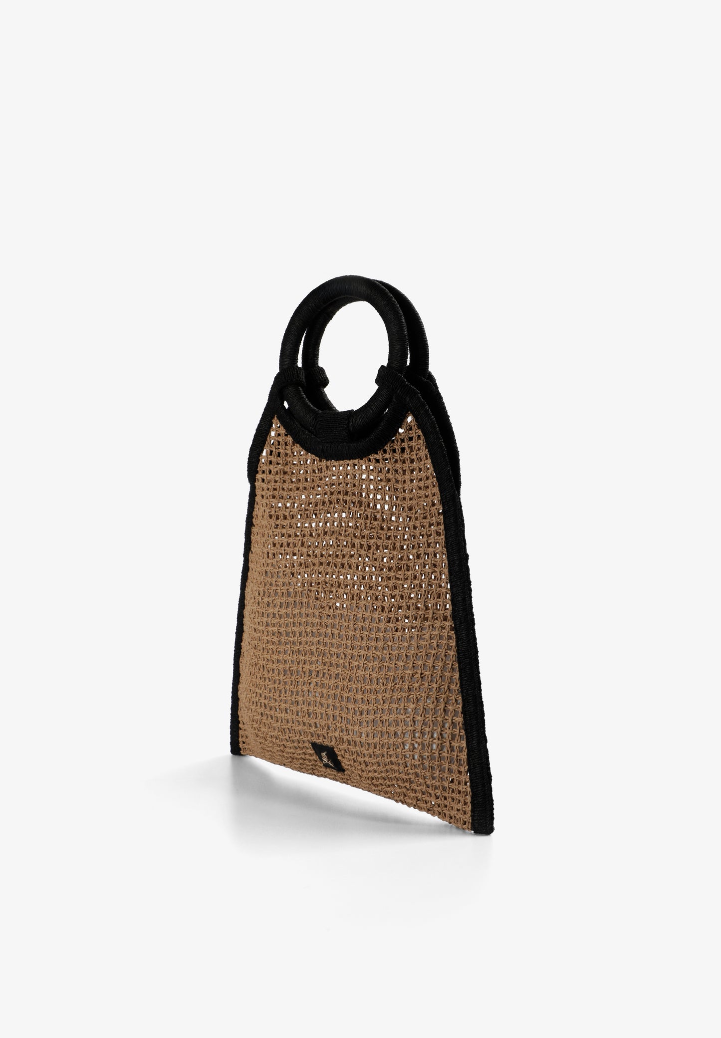 BOLSO TRENZADO TRIANGULAR