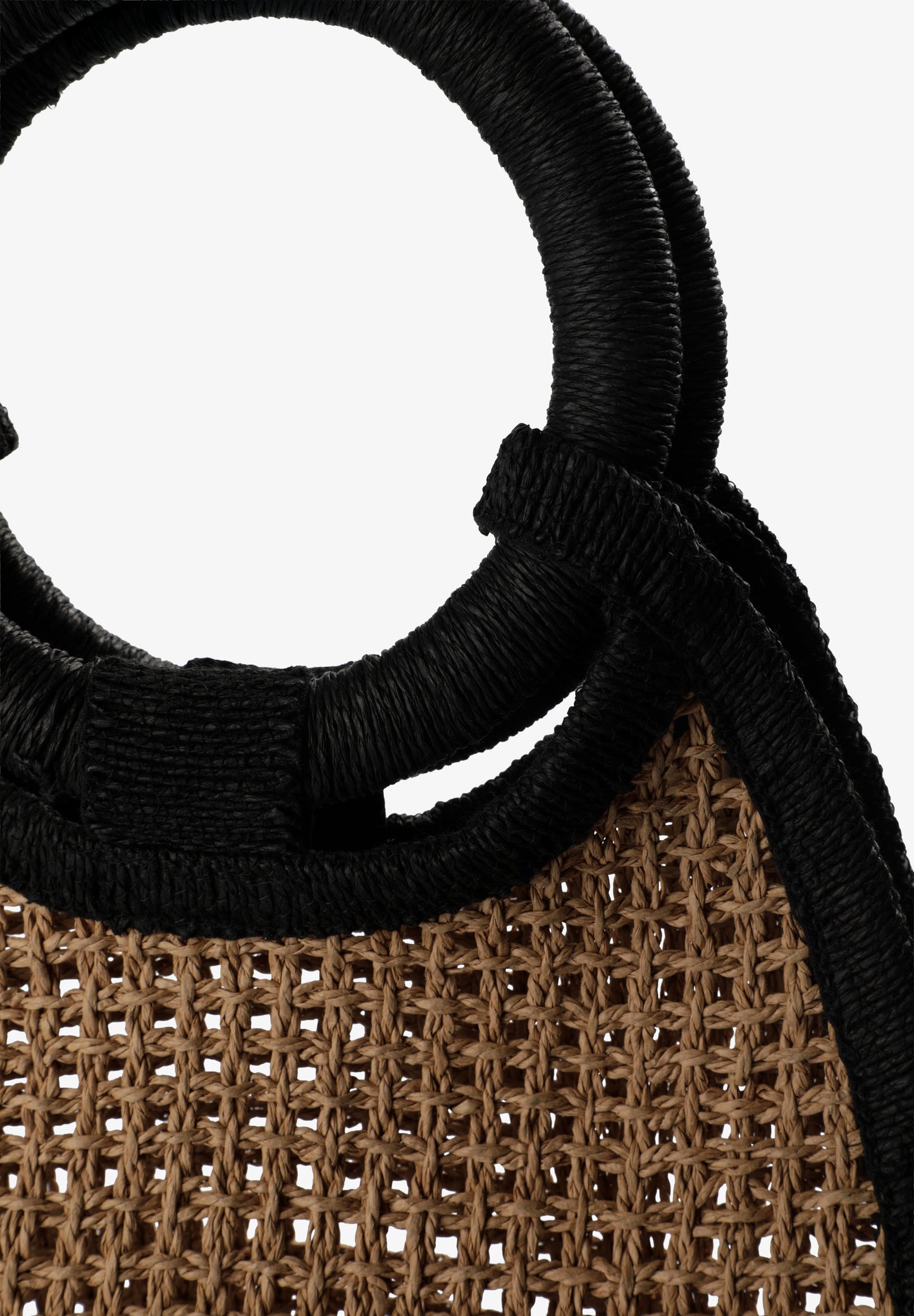 BOLSO TRENZADO TRIANGULAR