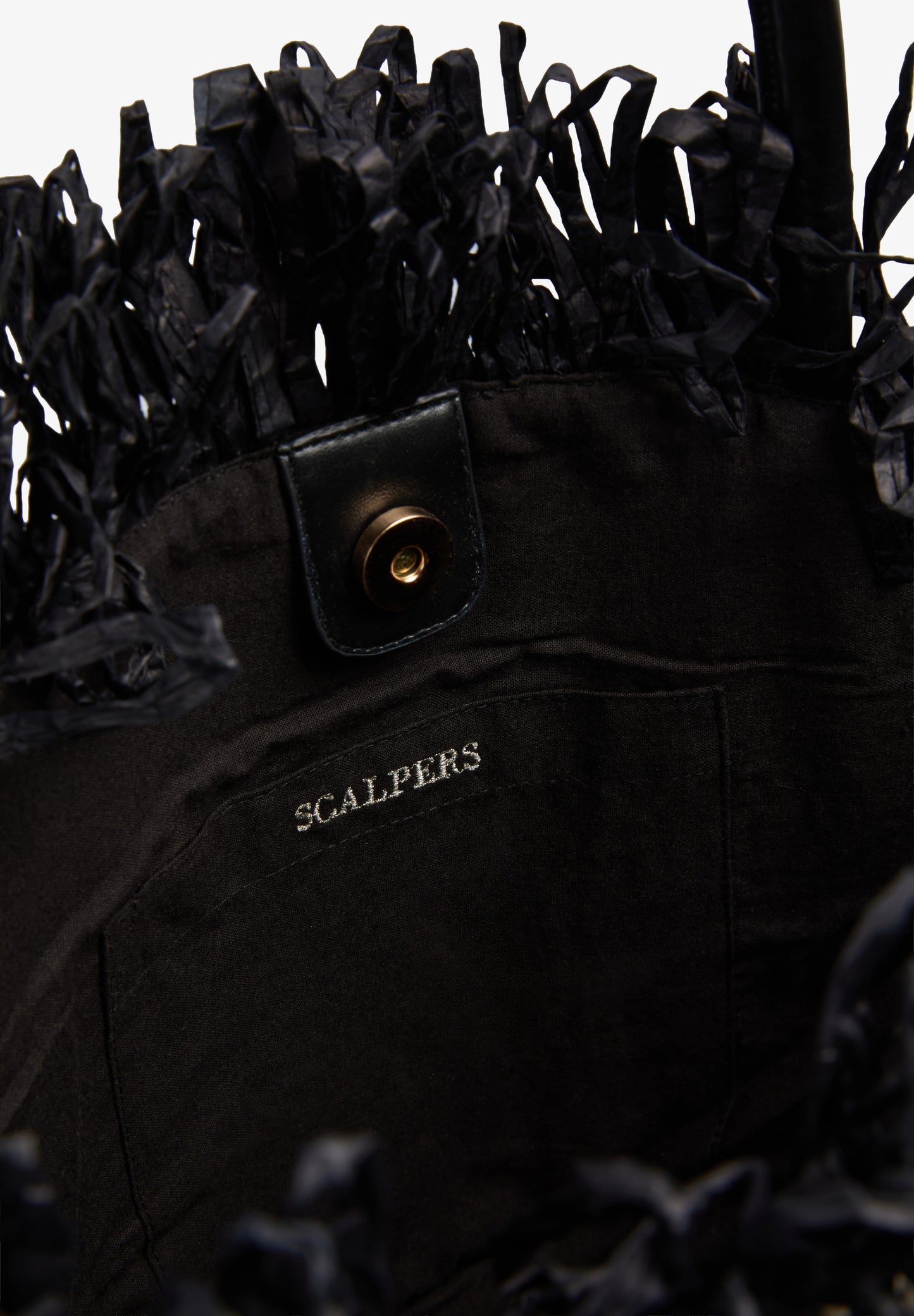 SCRAFRINGES BASKET BAG