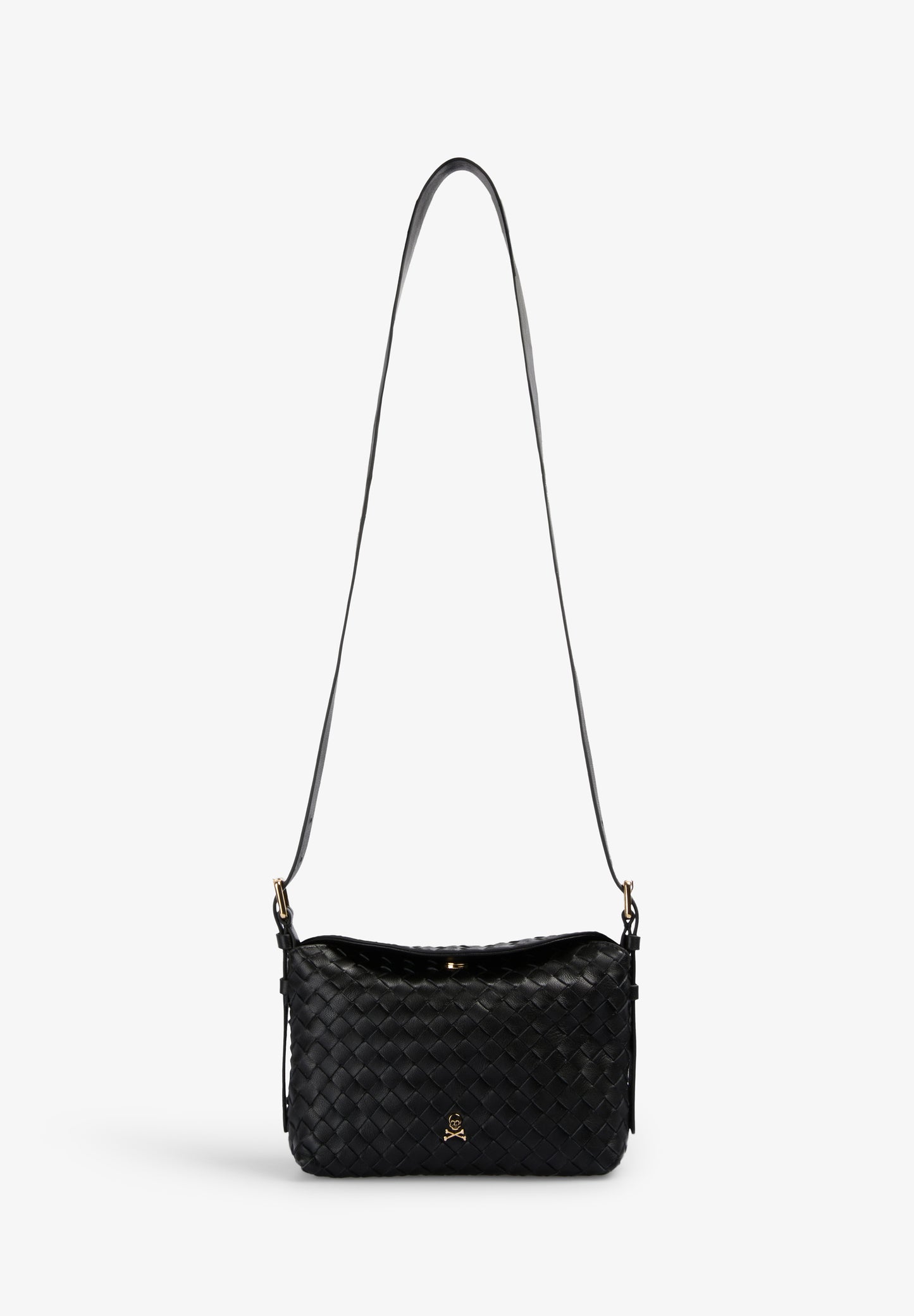 BOLSO BANDOLERA PIEL TRENZADO