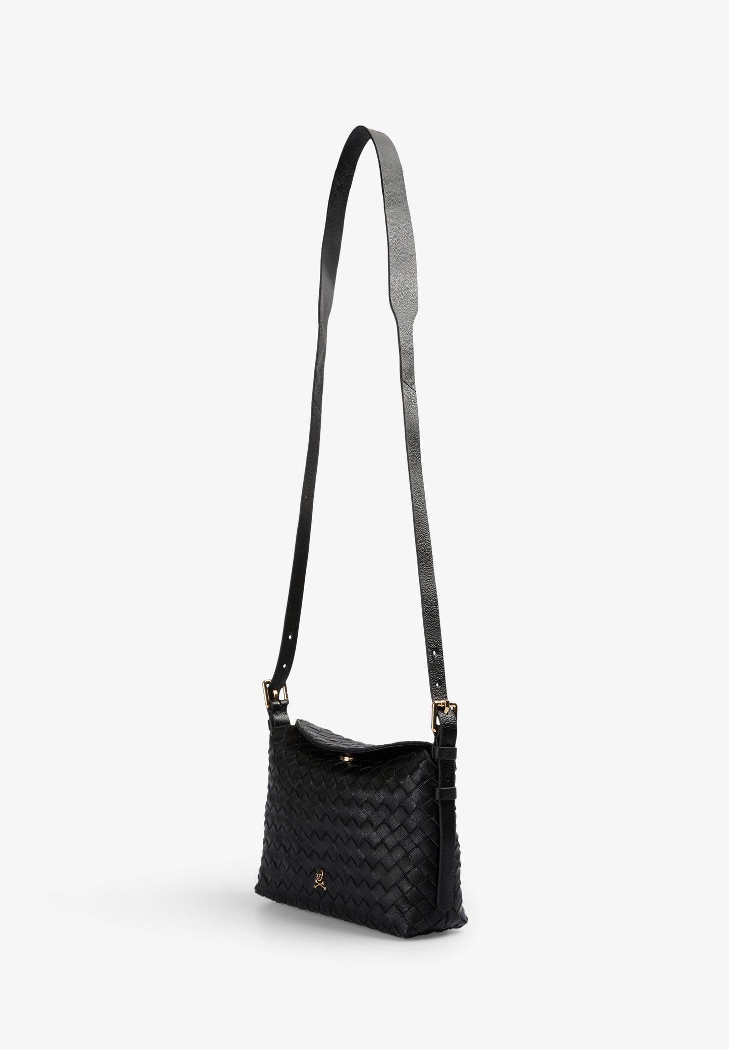 BOLSO BANDOLERA PIEL TRENZADO