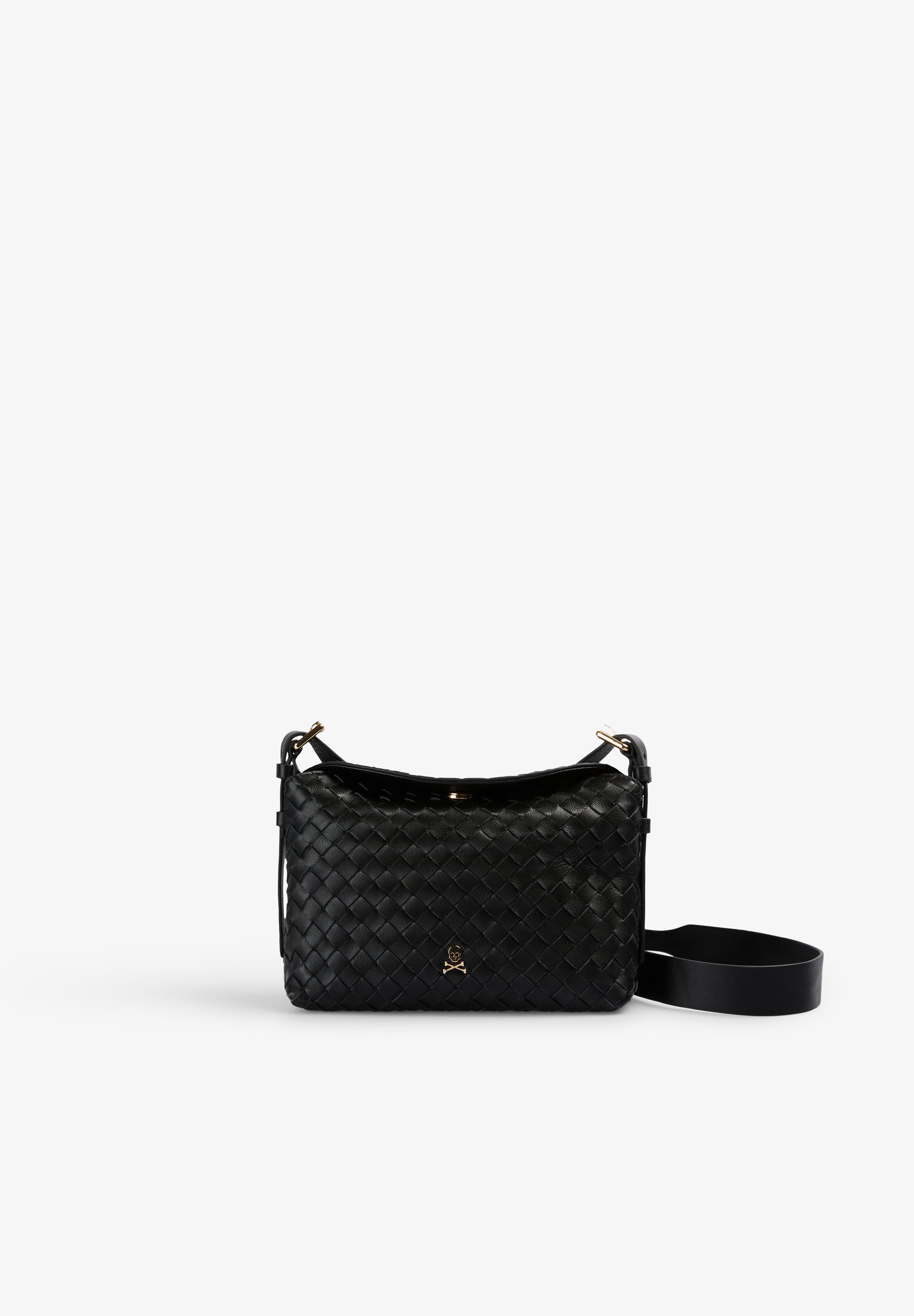 BOLSO BANDOLERA PIEL TRENZADO