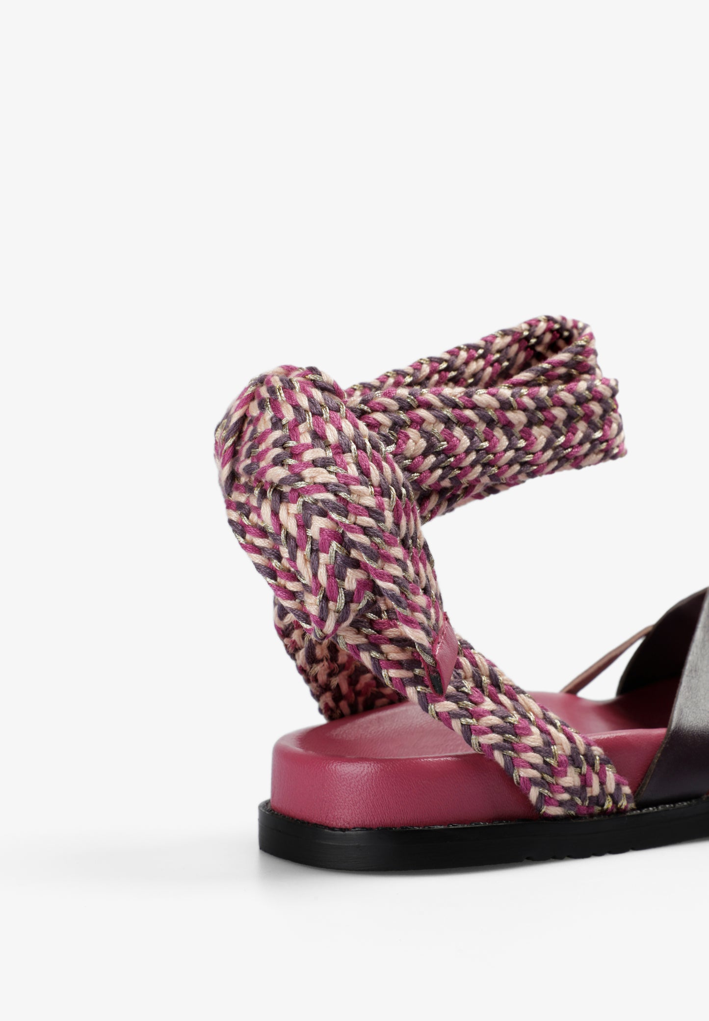 SANDALIAS TIRAS MULTICOLOR