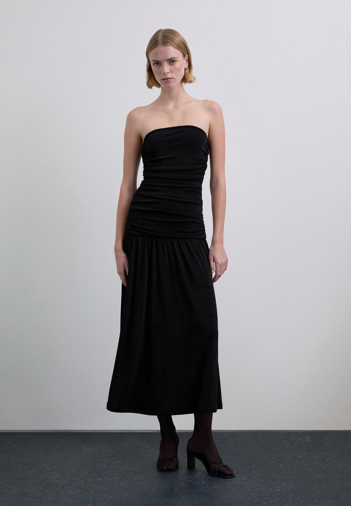 VESTIDO PUNTO FRUNCES