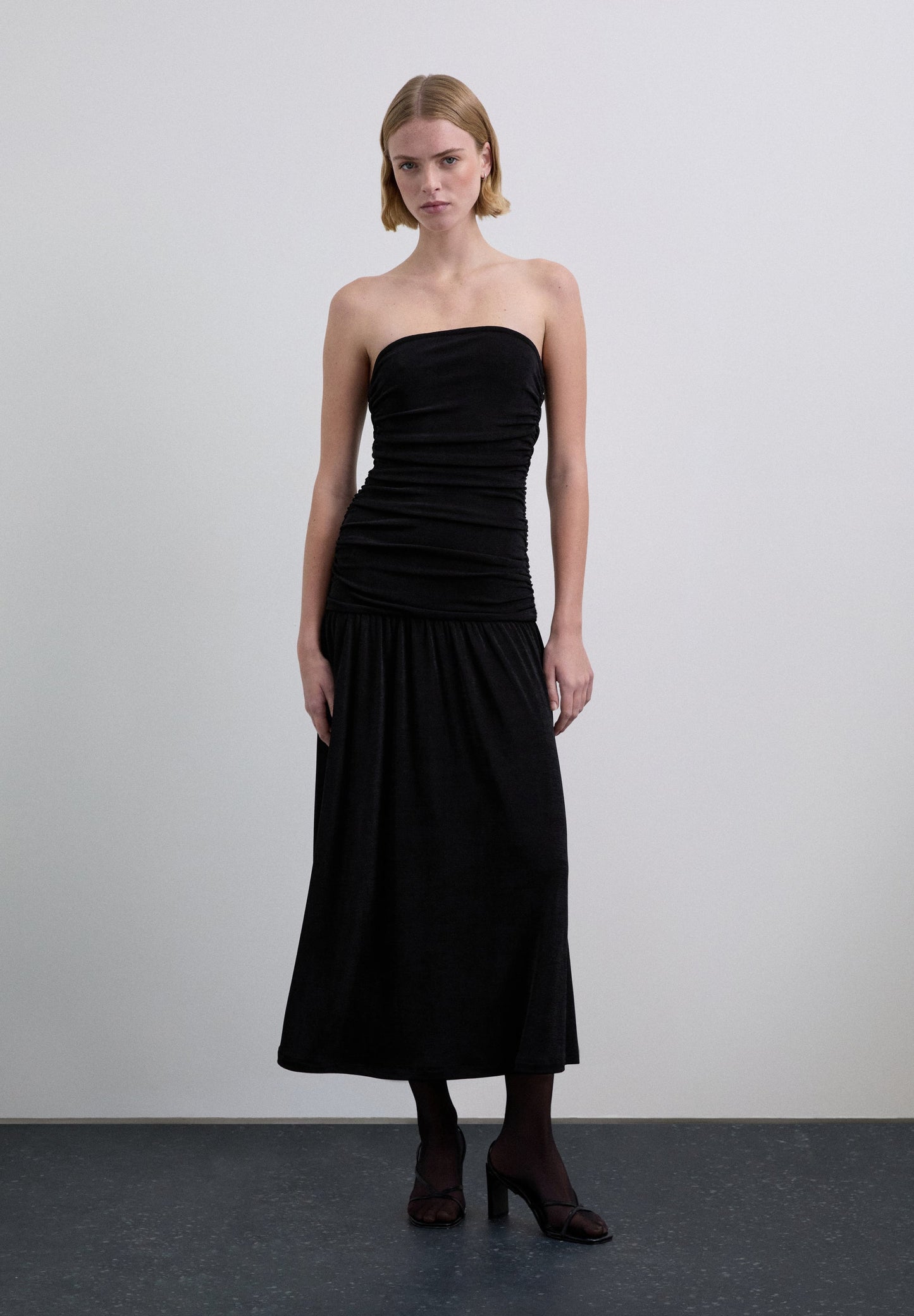 VESTIDO PUNTO FRUNCES