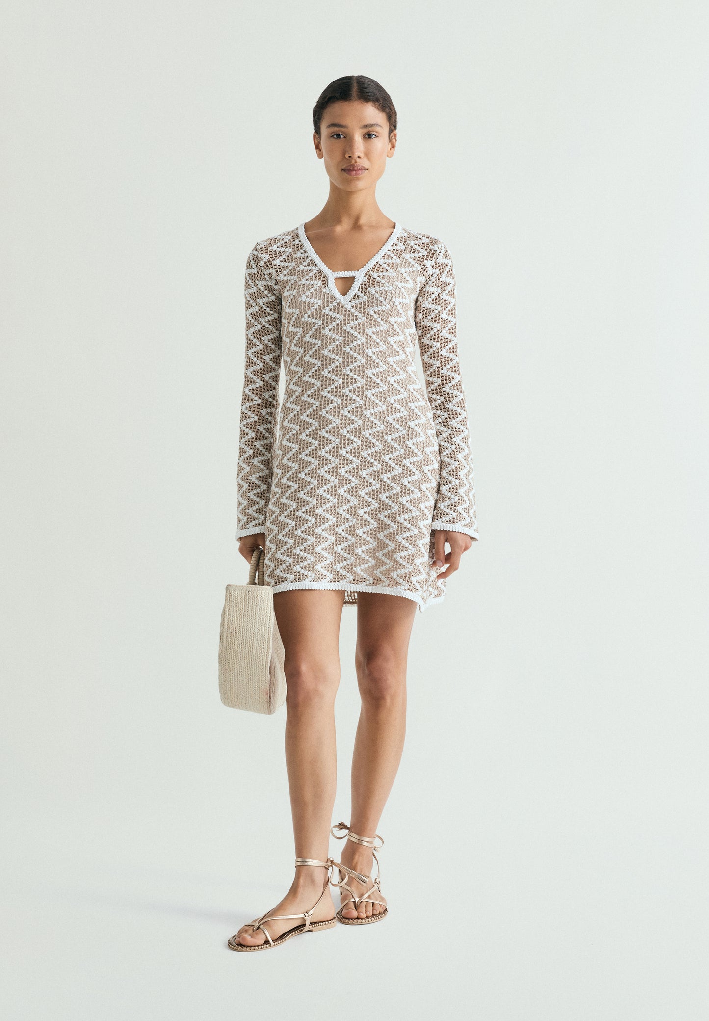 VESTIDO CROCHET MINI